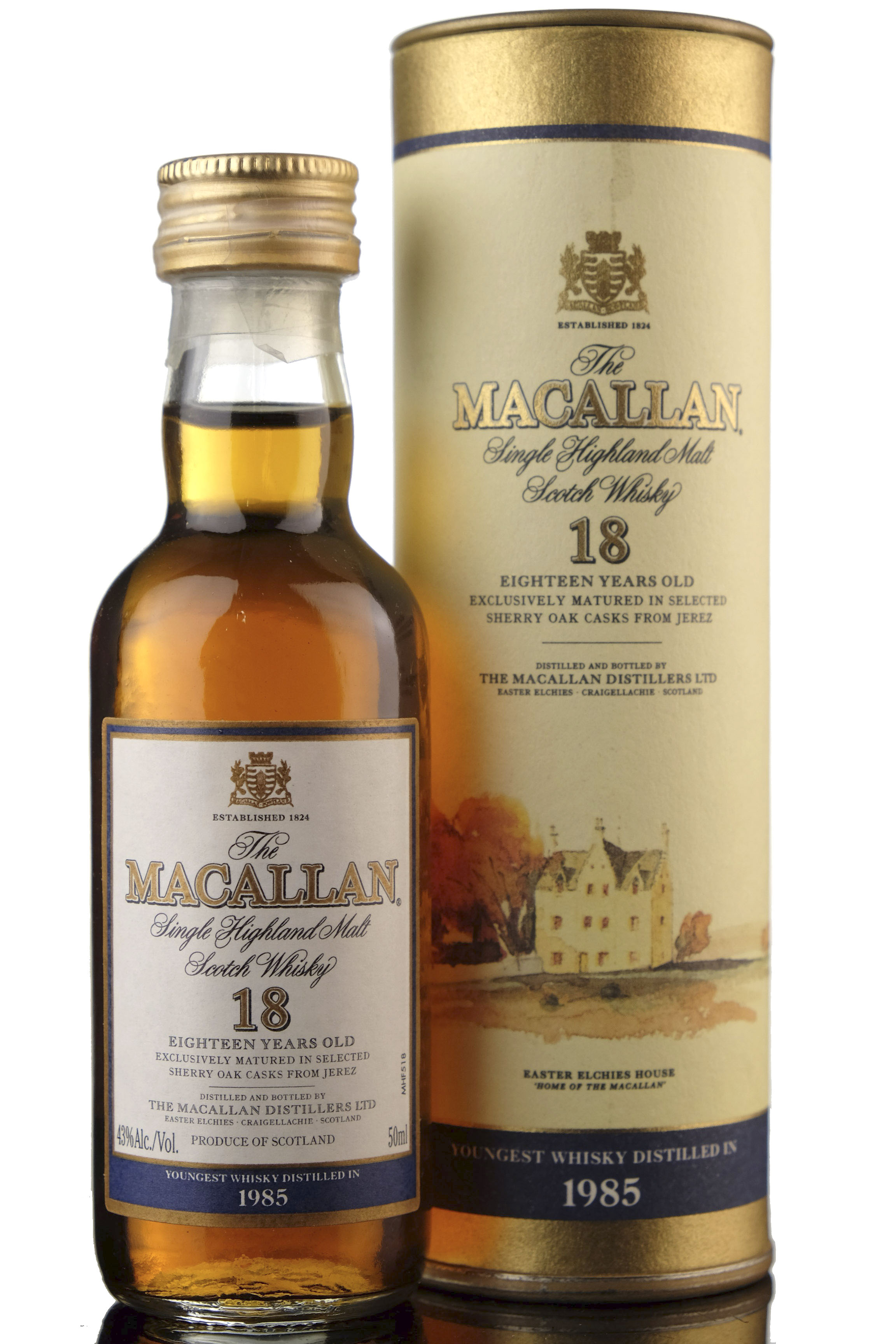 Macallan 1985 - 18 Year Old Miniature