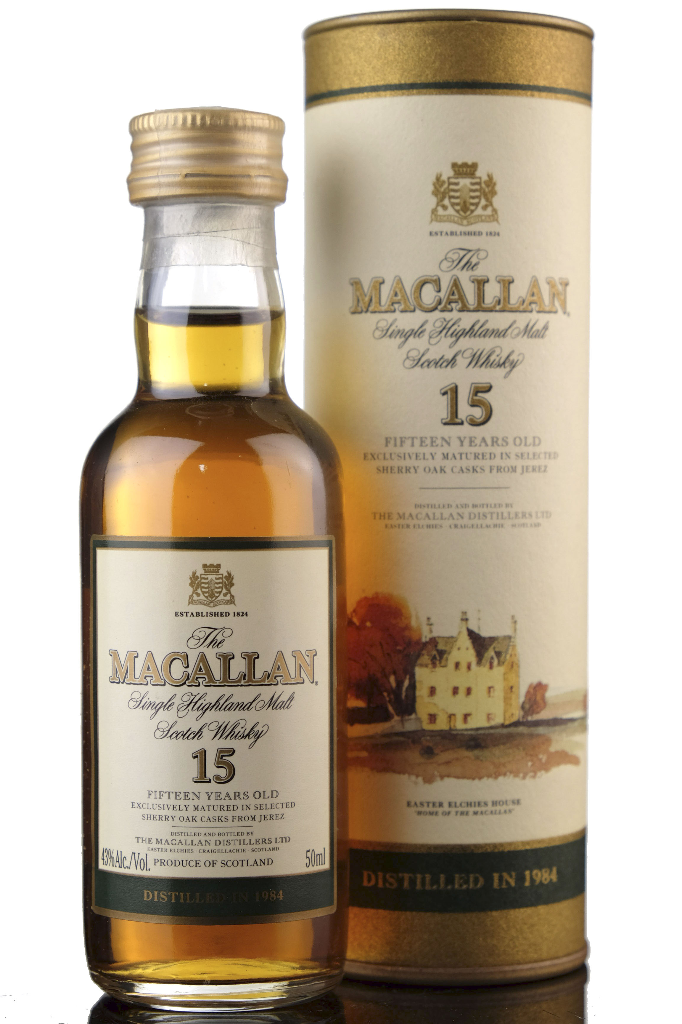 Macallan 1984 - 15 Year Old Miniature