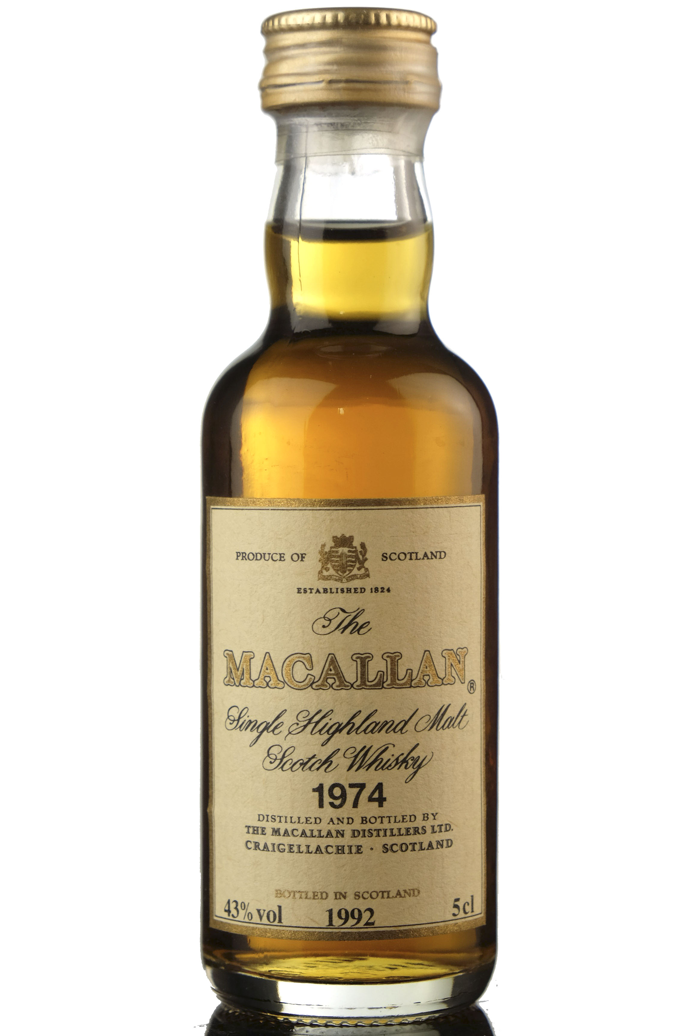 Macallan 1974-1992 Miniature