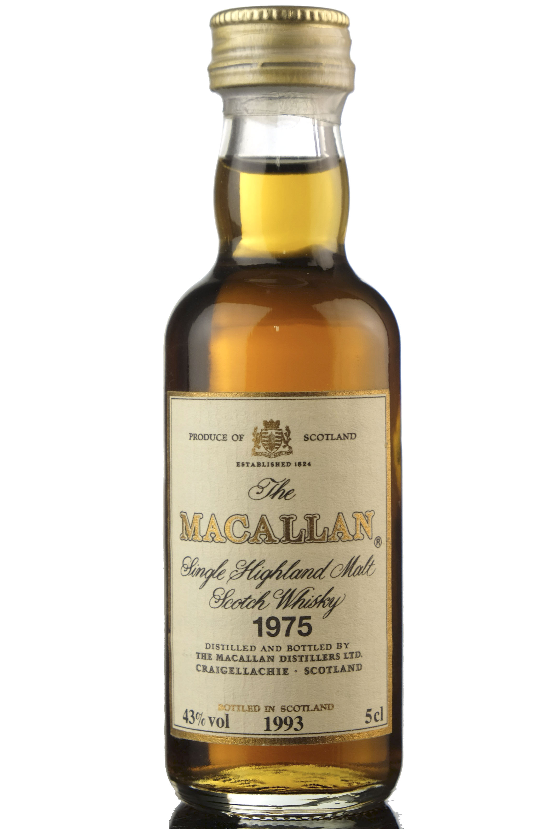 Macallan 1975-1993 - 18 Year Old Miniature