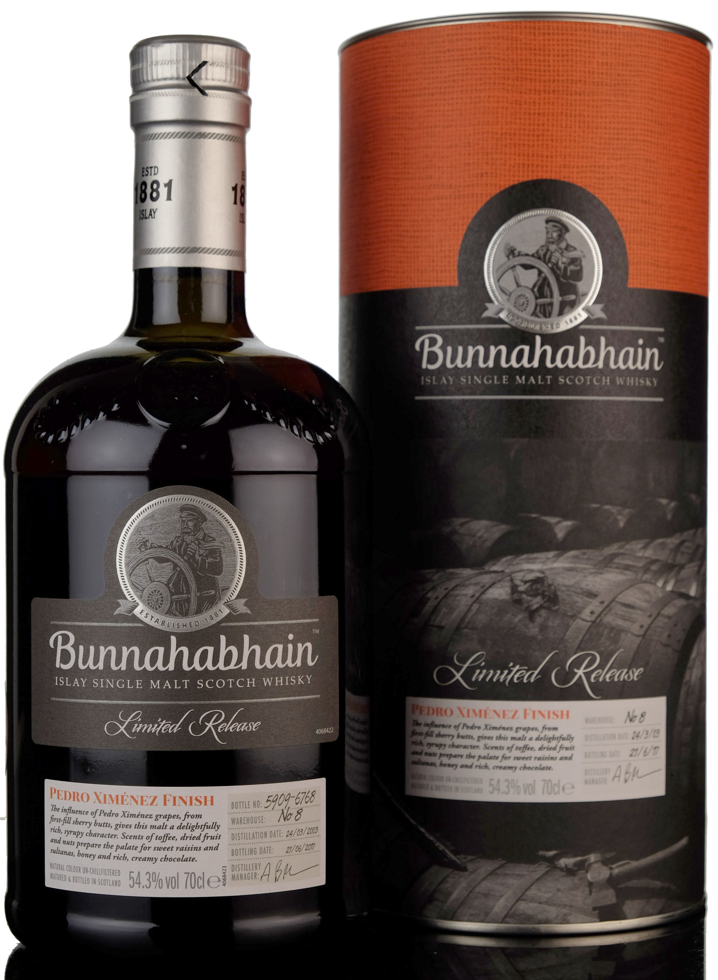 Bunnahabhain 2003-2017