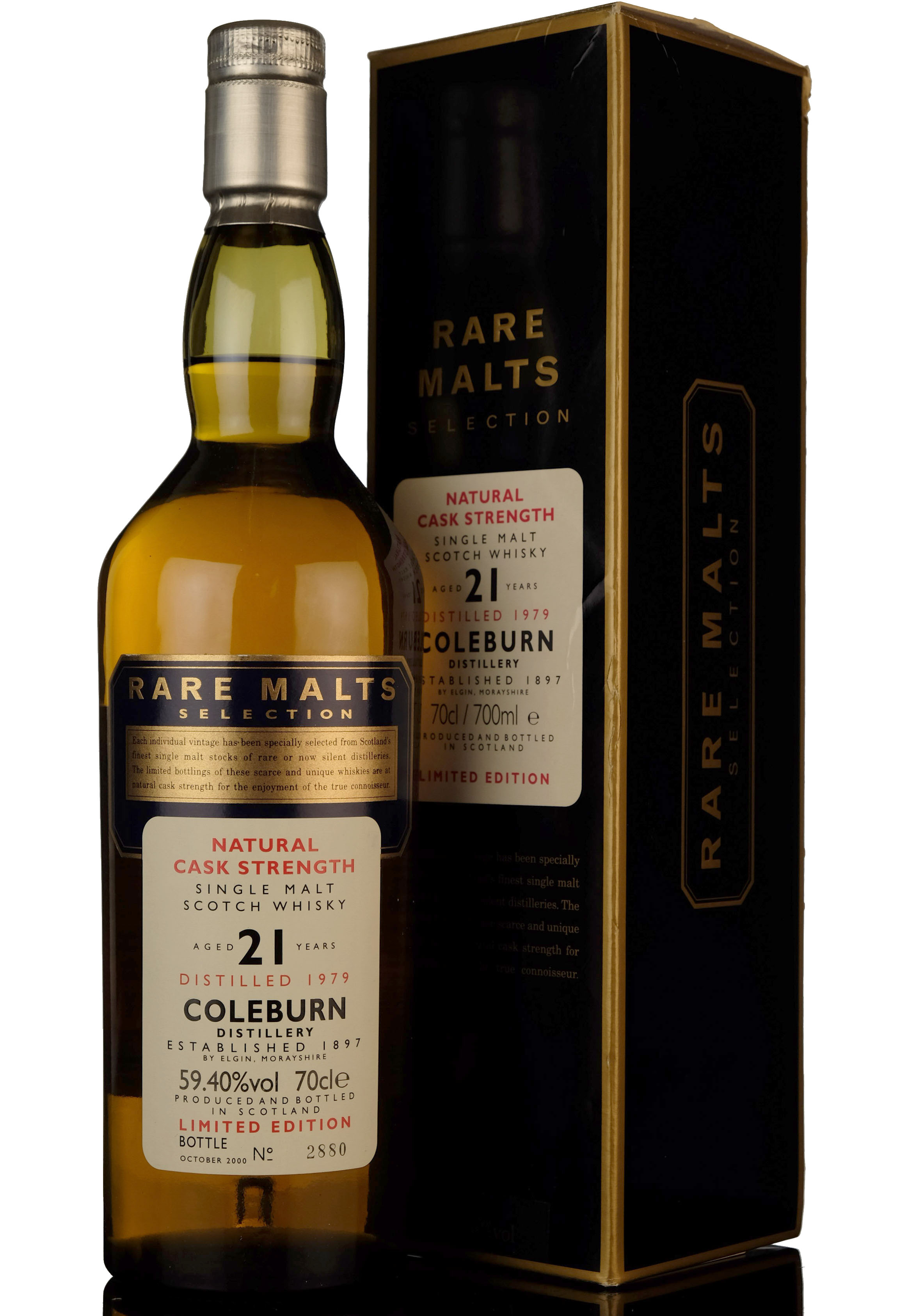 Coleburn 1979-2000 - 21 Year Old - Rare Malts 59.40%