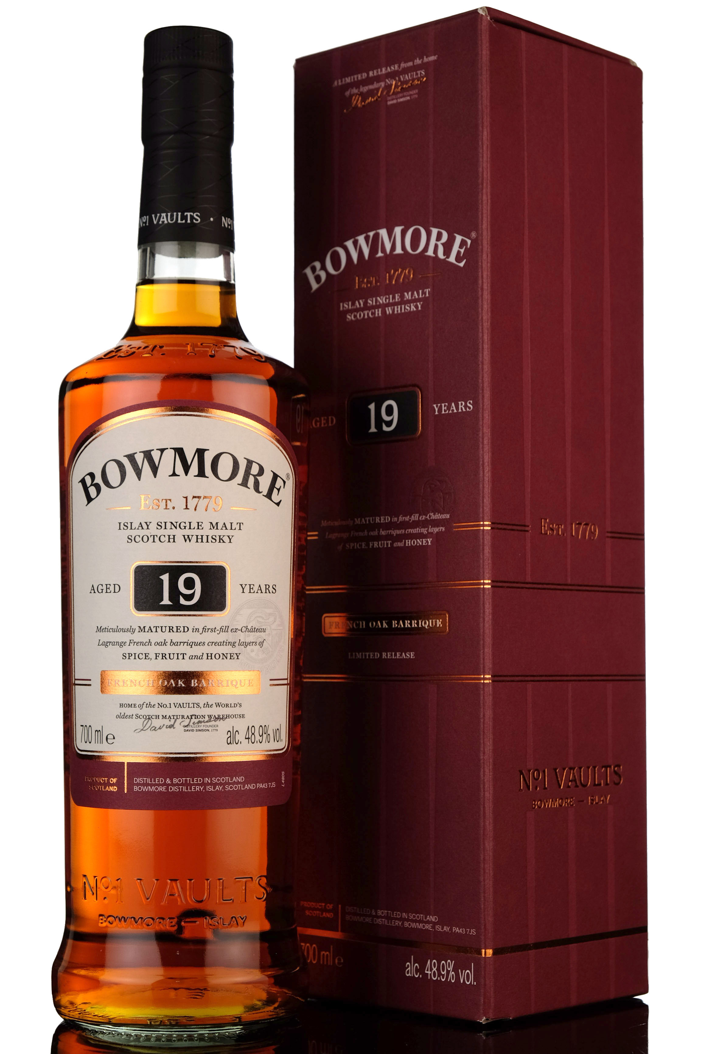 Bowmore 19 Year Old - French Oak Barrique