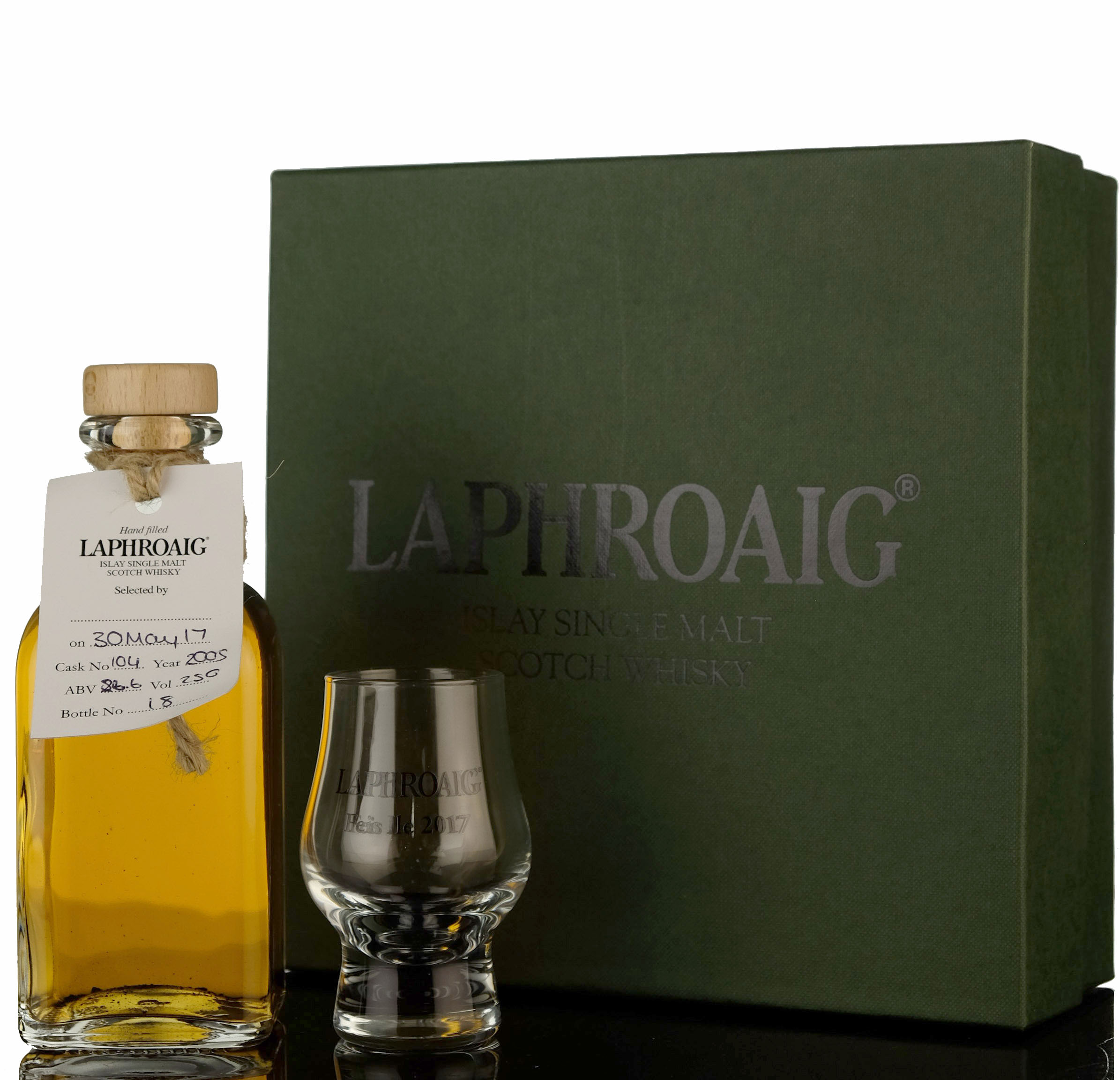 Laphroaig 2005-2017 - Hand Filled - Presentation Set