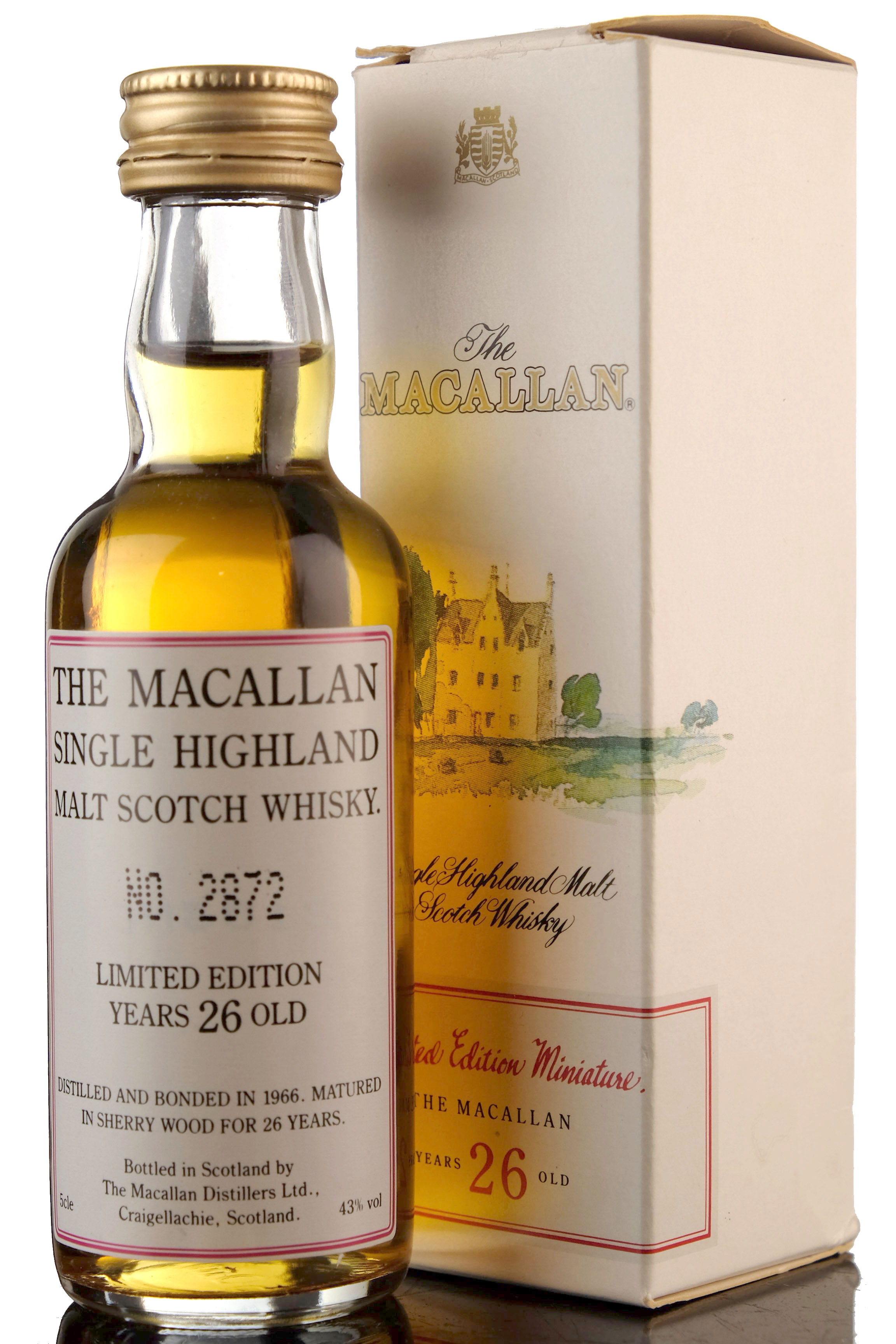 Macallan 1966 - 26 Year Old - Miniature