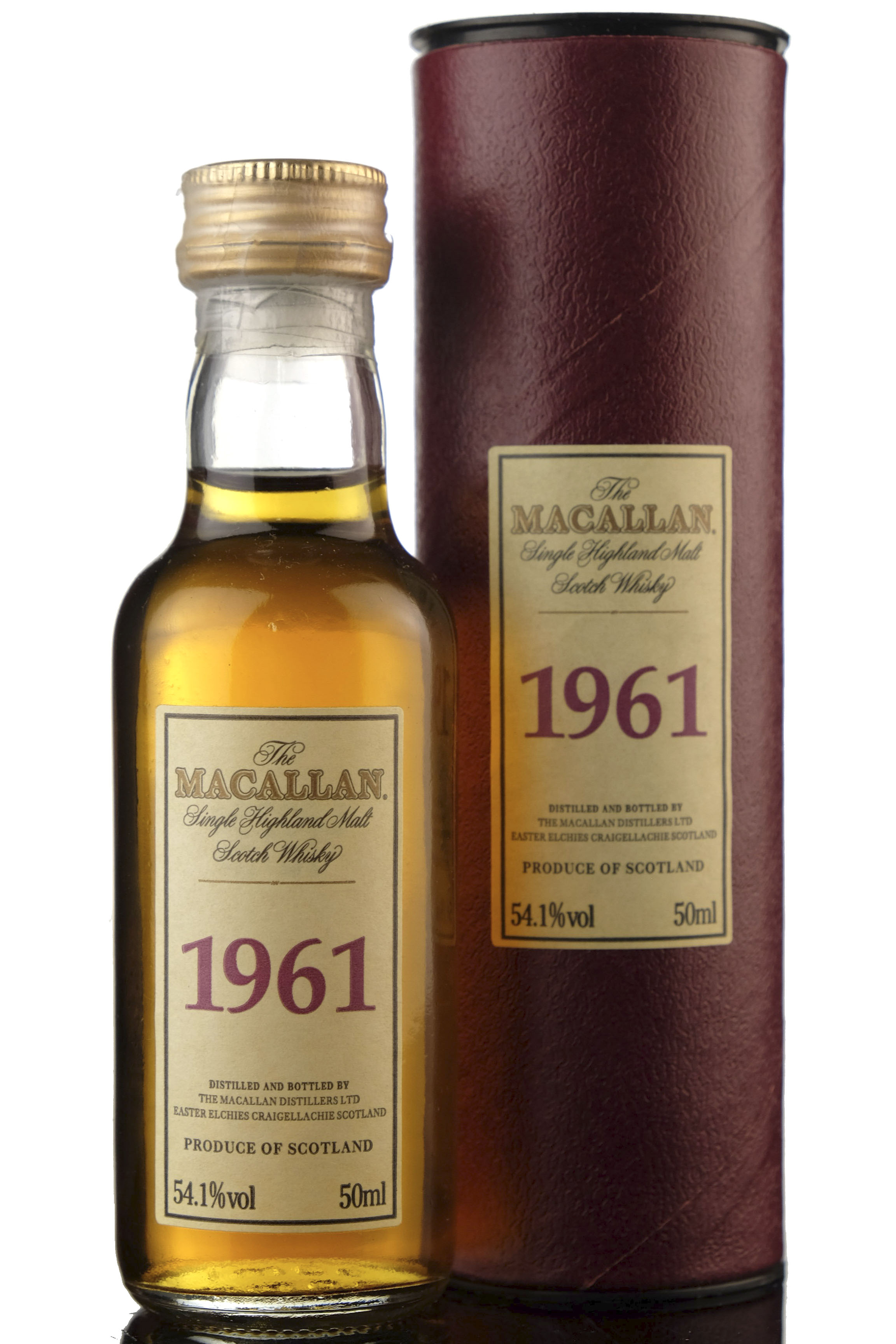 Macallan 1961 Miniature