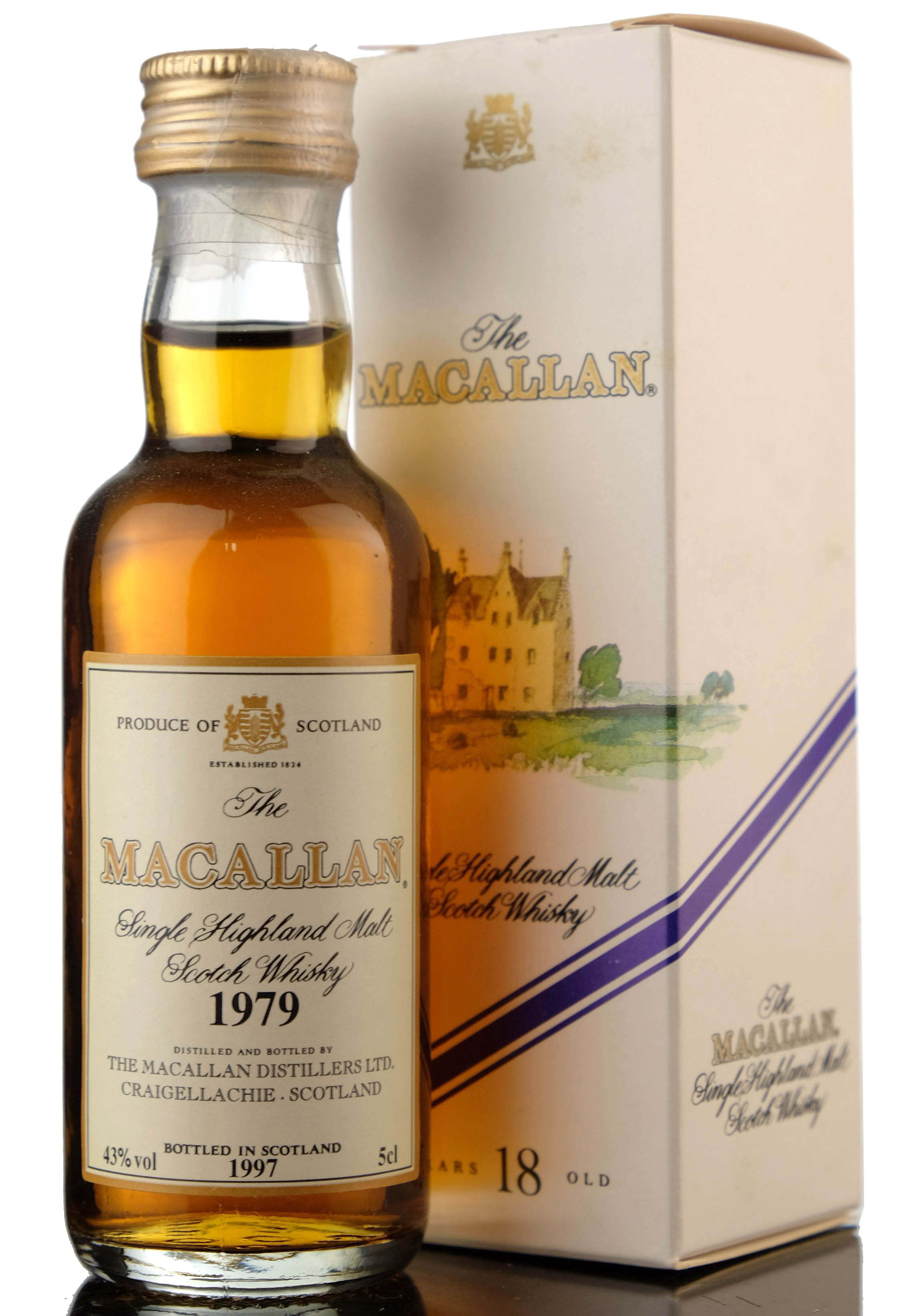 Macallan 1979-1997 - 18 Year Old - Sherry Cask - Miniature