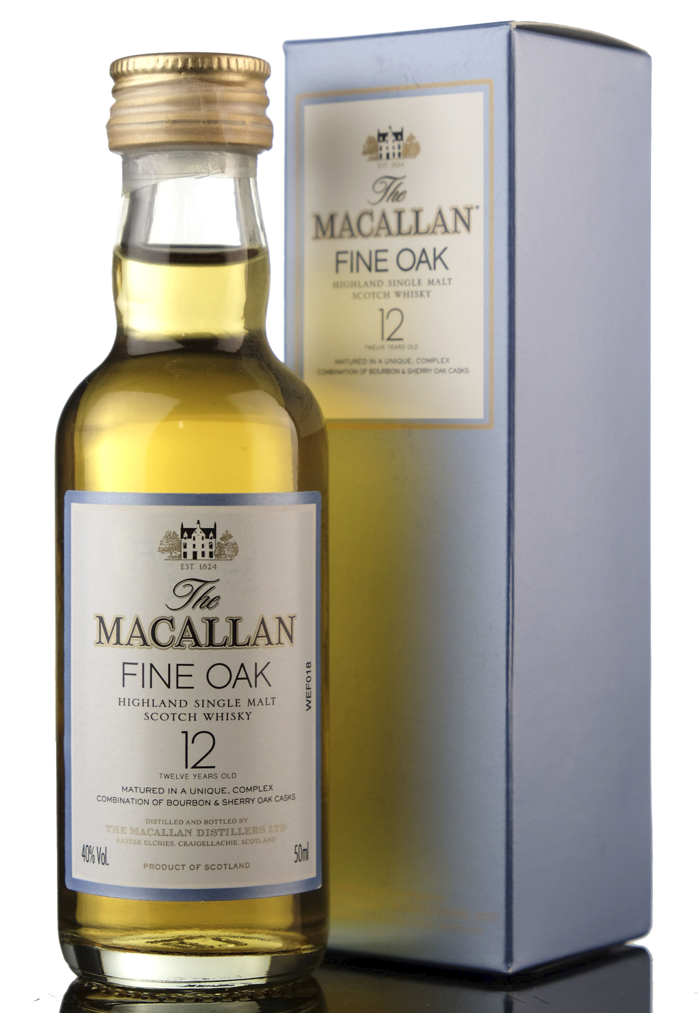 Macallan 12 Year Old - Fine Oak Miniature