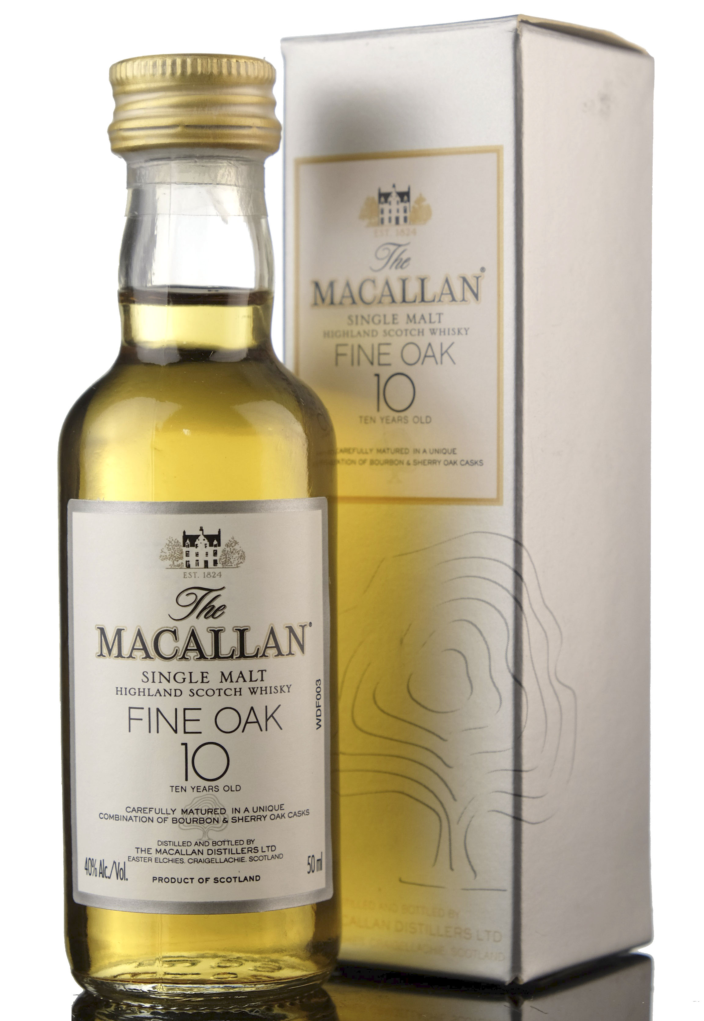 Macallan 10 Year Old - Fine Oak Miniature