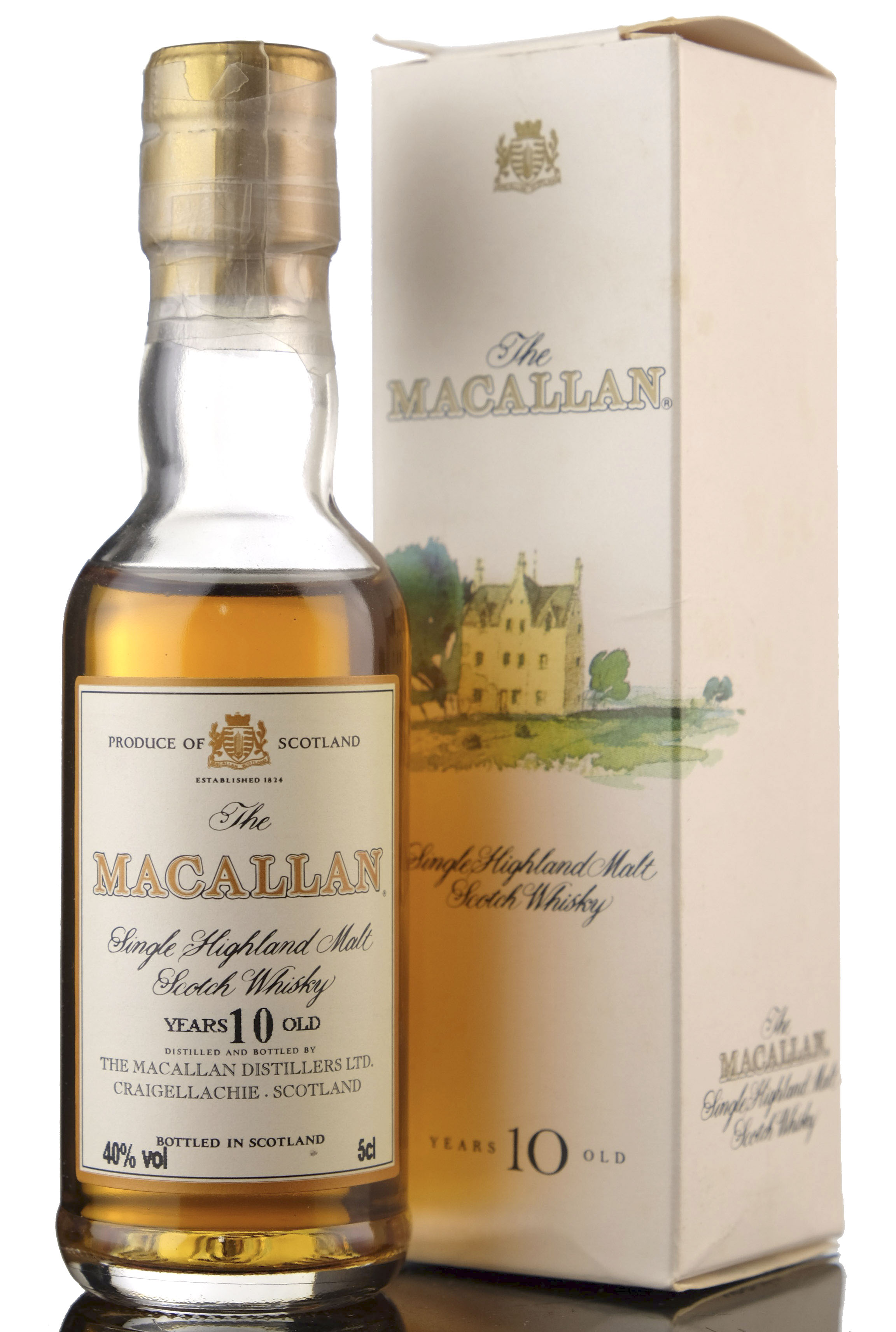 Macallan 10 Year Old Miniature