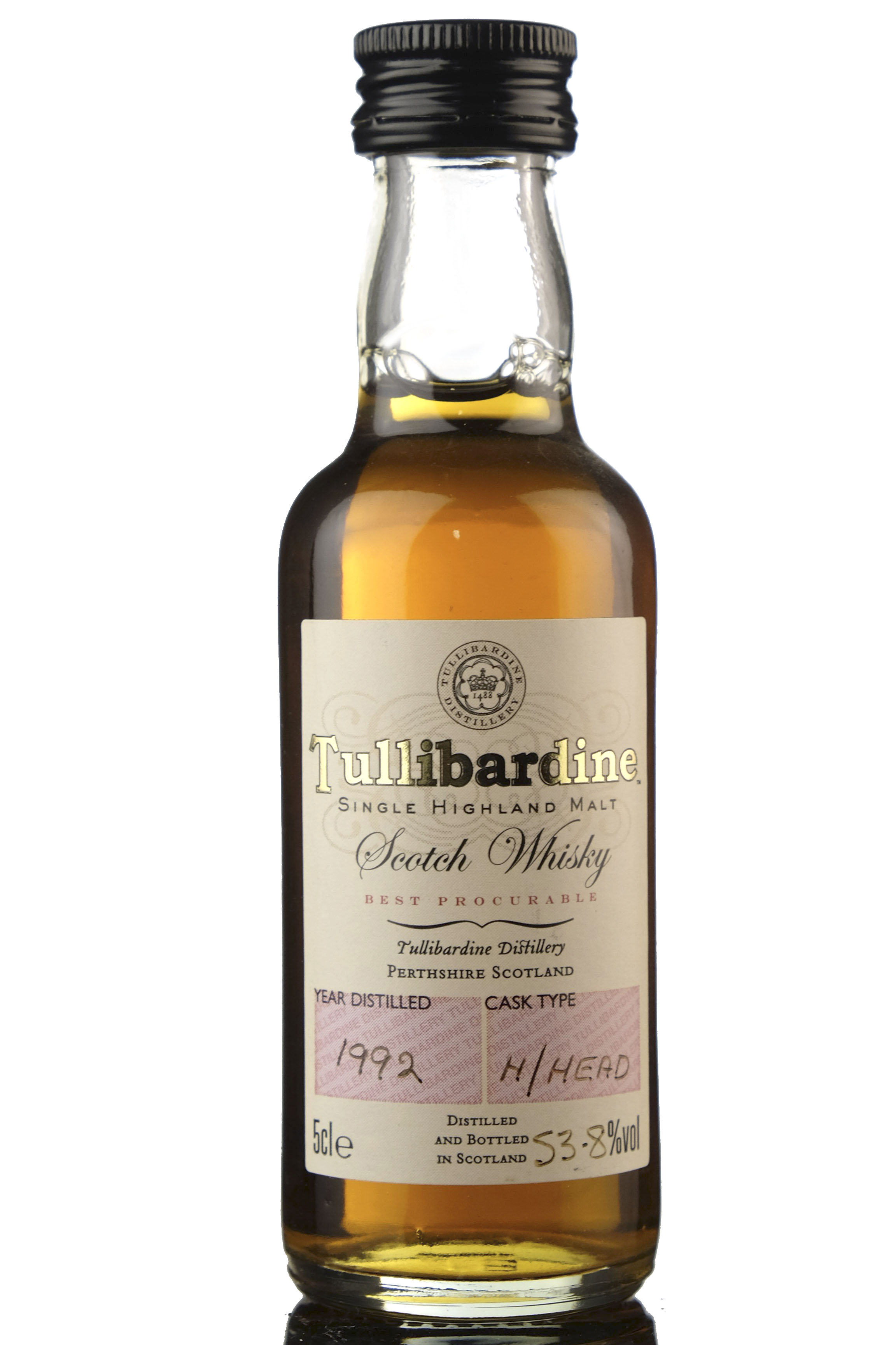 Tullibardine 1992 Miniature