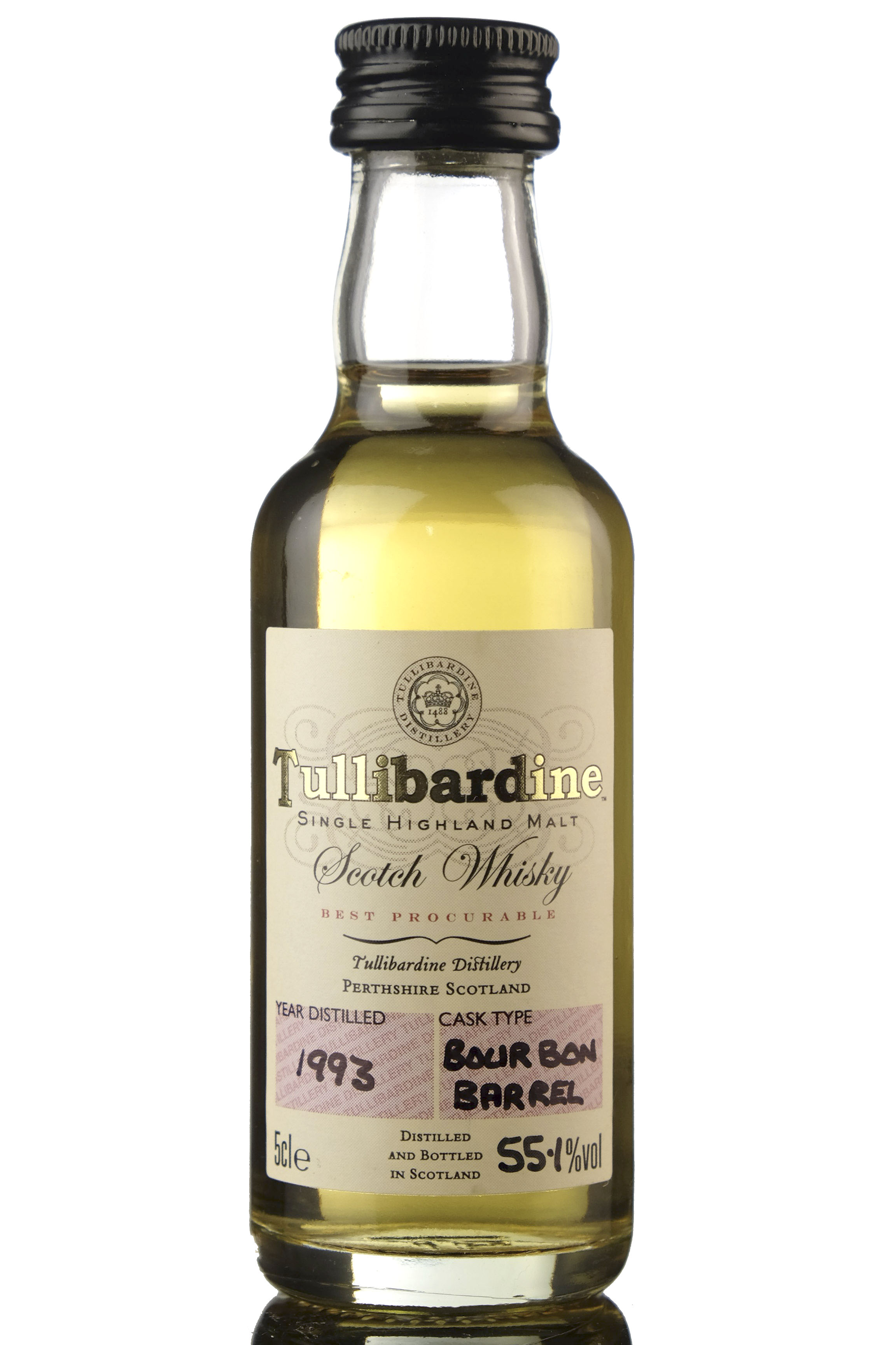 Tullibardine 1993 Miniature