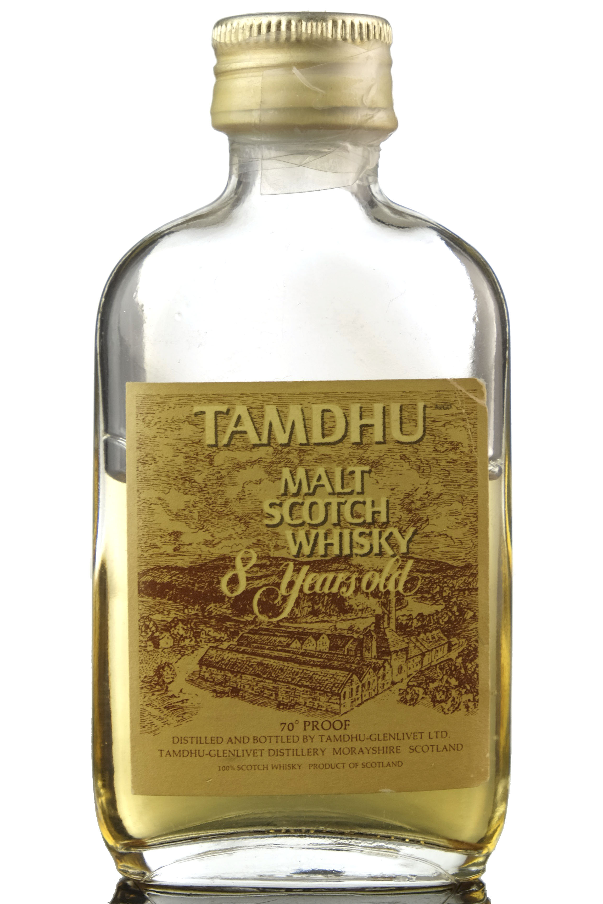 Tamdhu 8 Year Old - 70 Proof Miniature