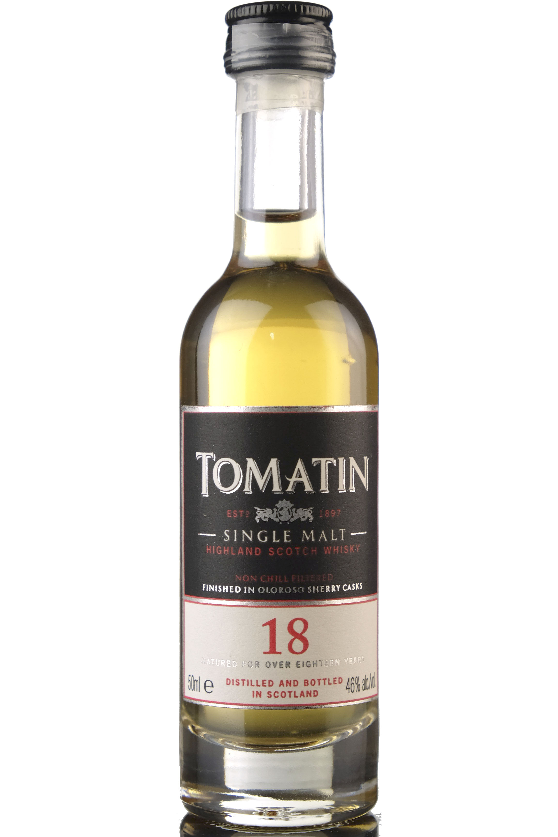 Tomatin 18 Year Old Miniature