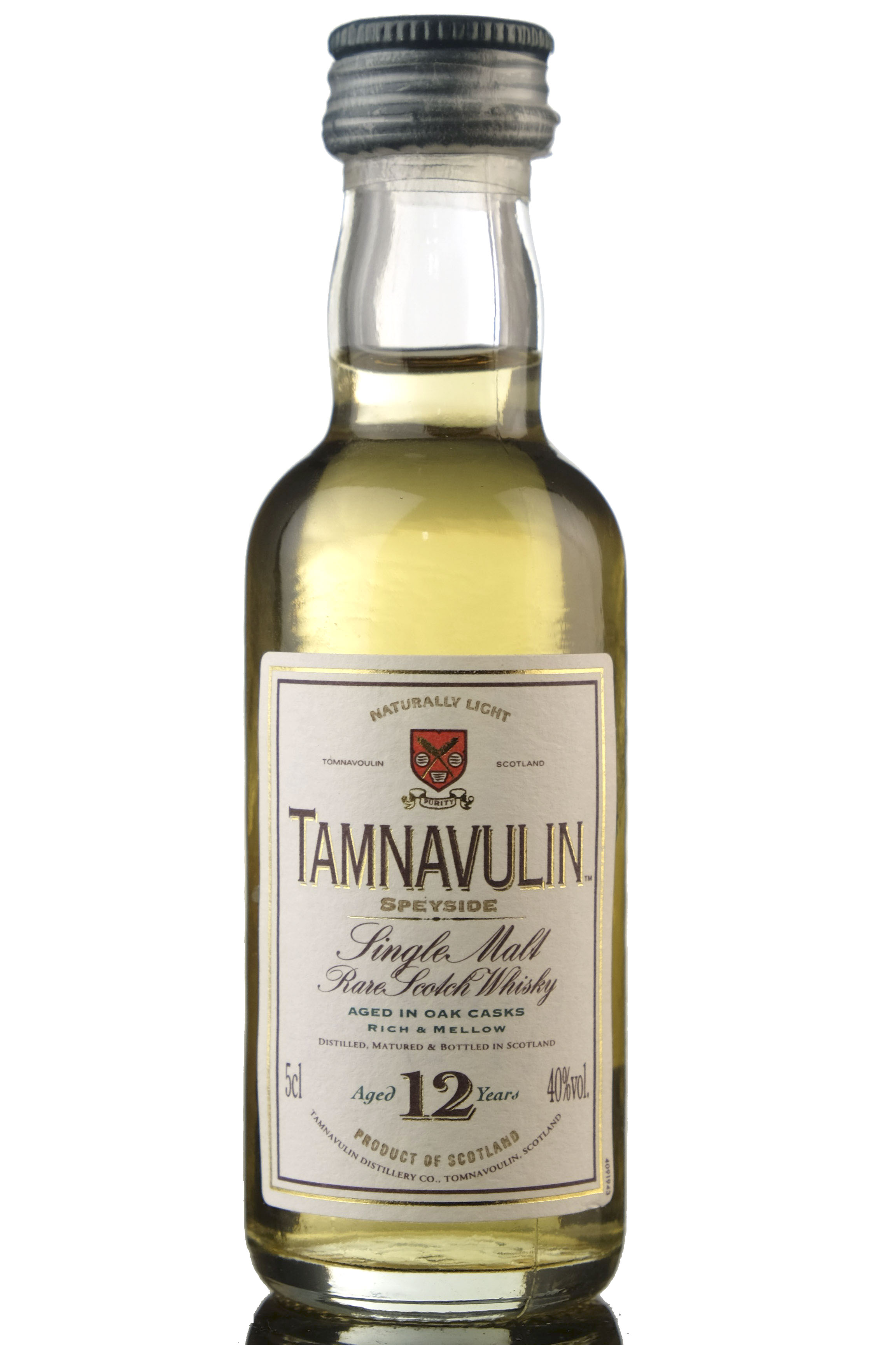 Tamnavulin 12 Year Old Miniature
