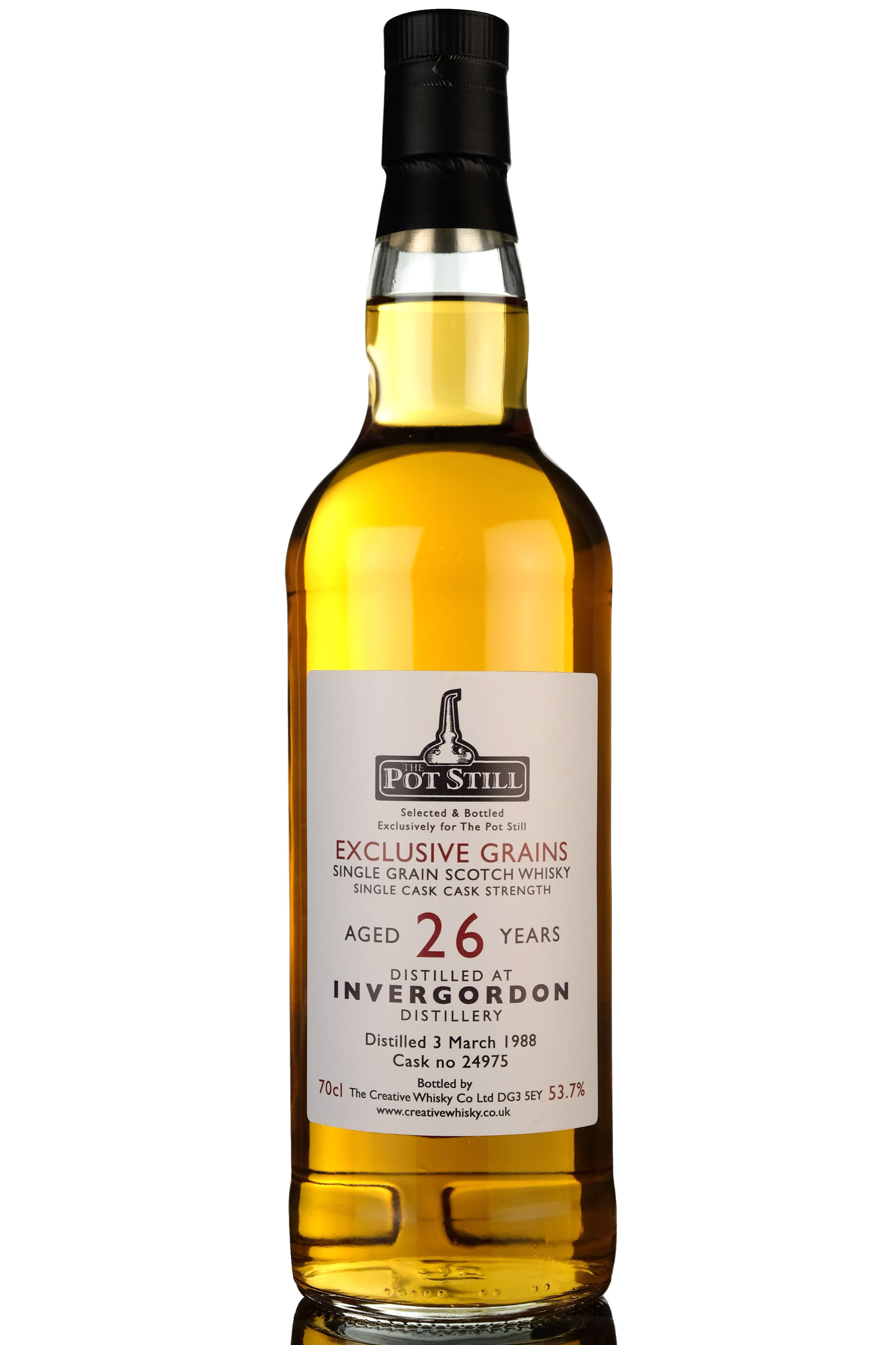 Invergordon 1988 - 26 Year Old - Exclusive Grains - Creative Whisky Company