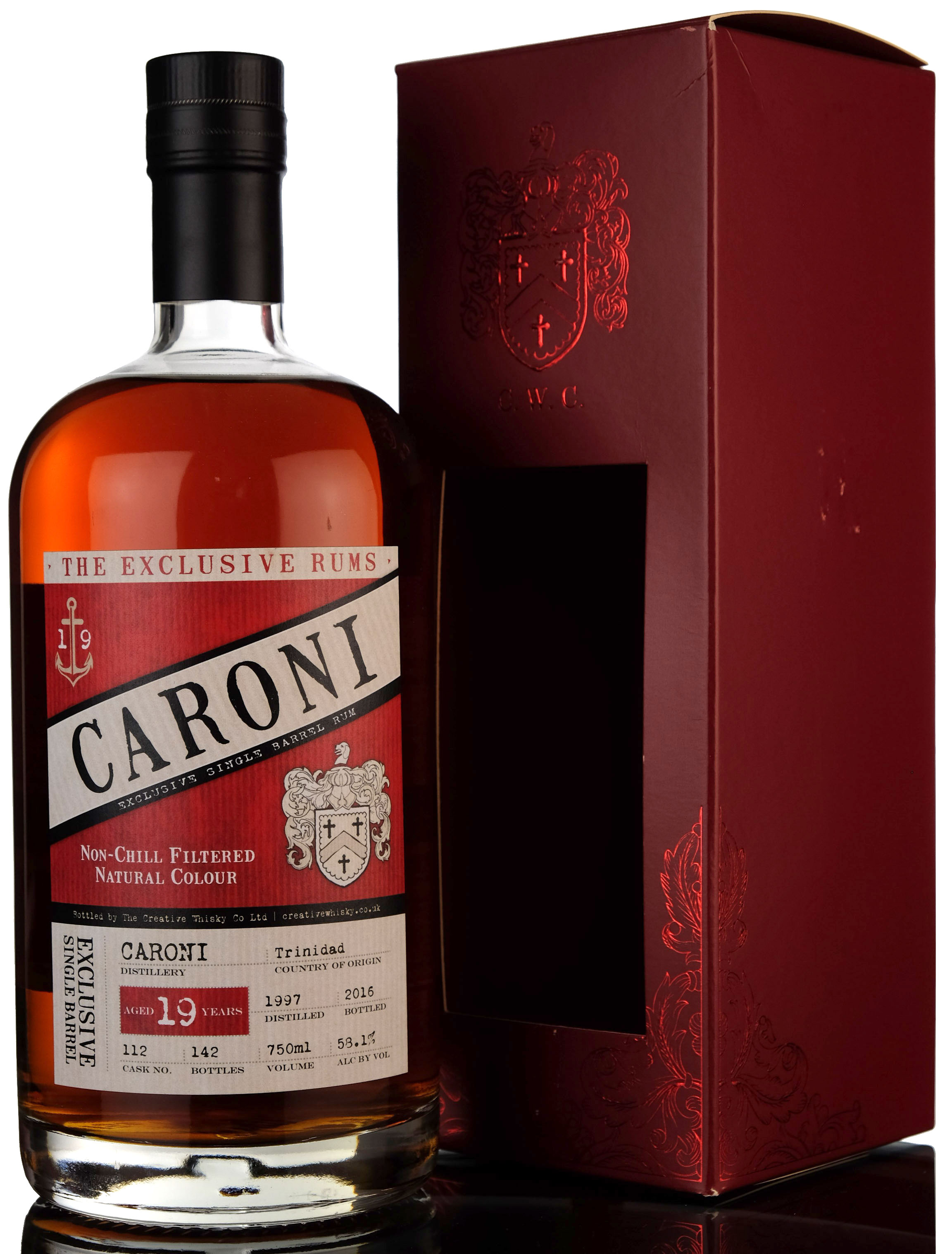 Caroni 1997-2016 - 19 Year Old - Exclusive Rums - Creative Whisky Company