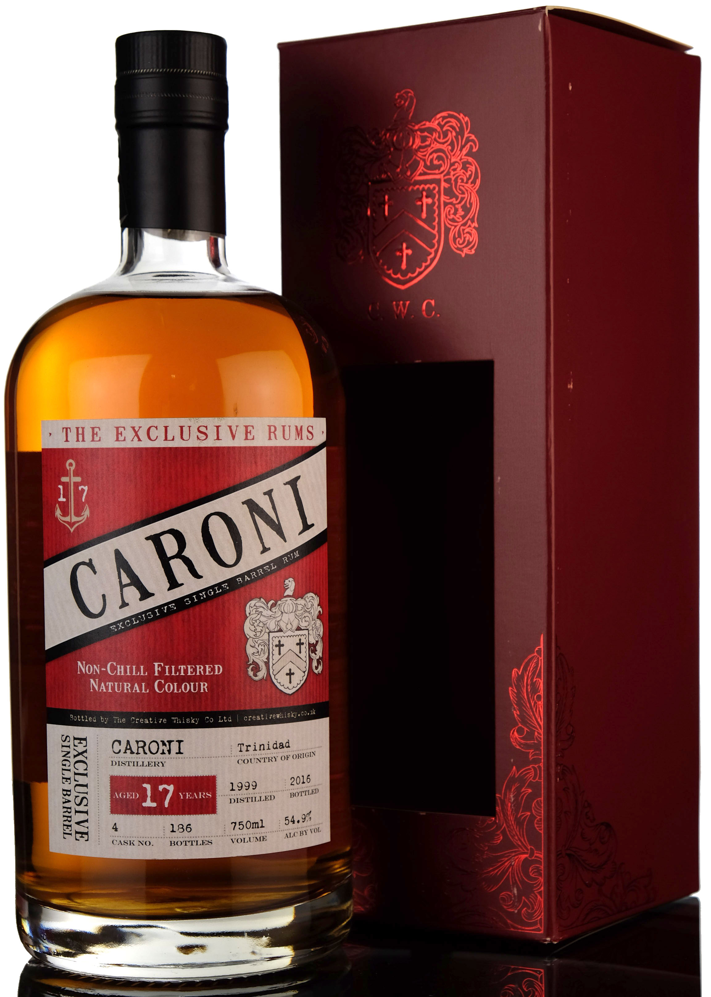 Caroni 1999-2016 - 17 Year Old - Exclusive Rums - Creative Whisky Company