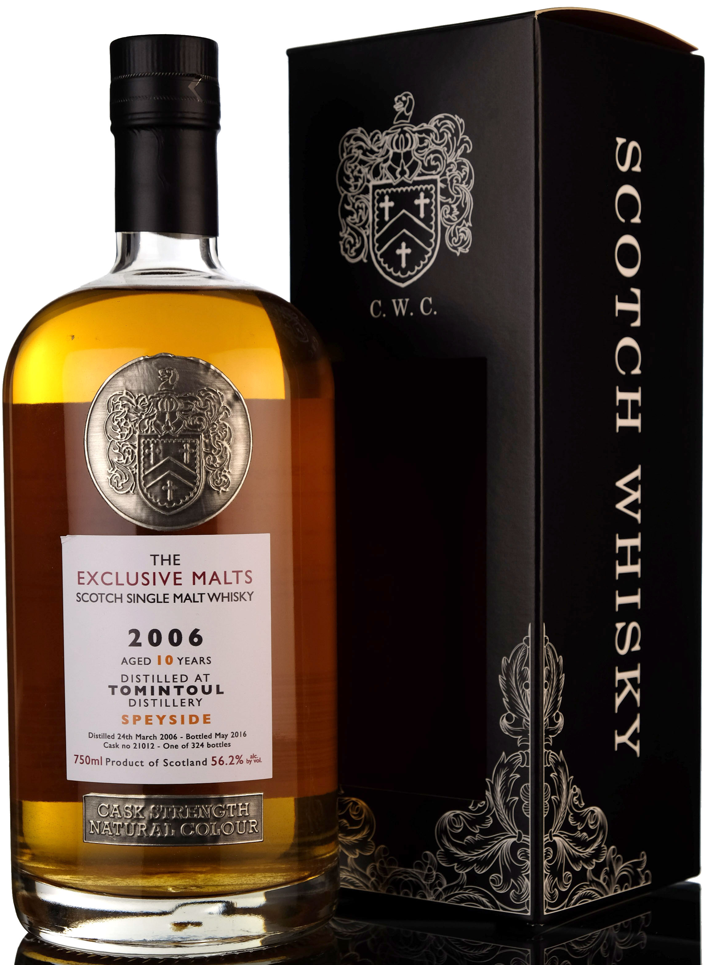 Tomintoul 2006 - 2016 10 Exclusive Malts Creative Whisky Company