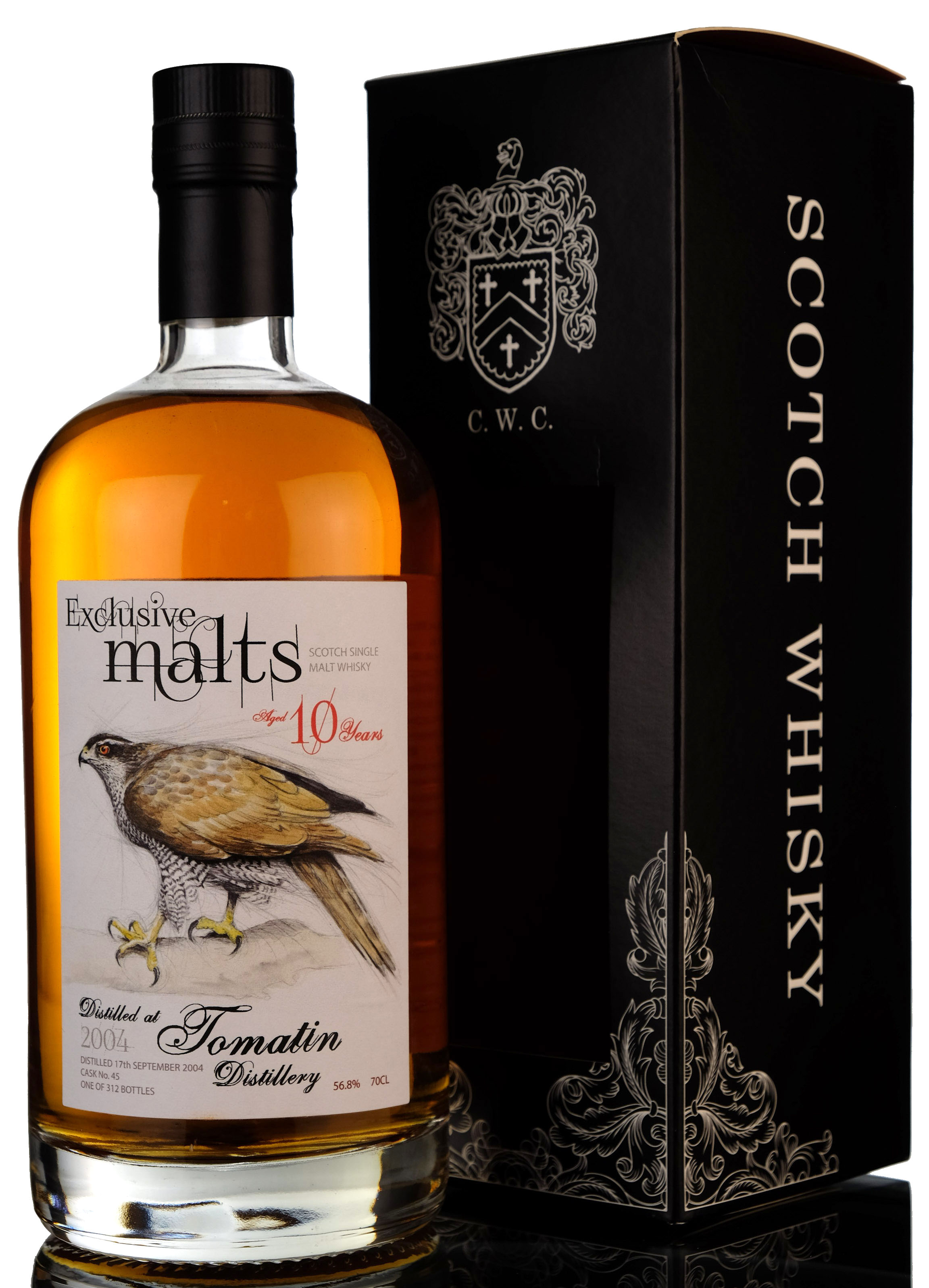Tomatin 2004 - 2014 10 Exclusive Malts Creative Whisky Company