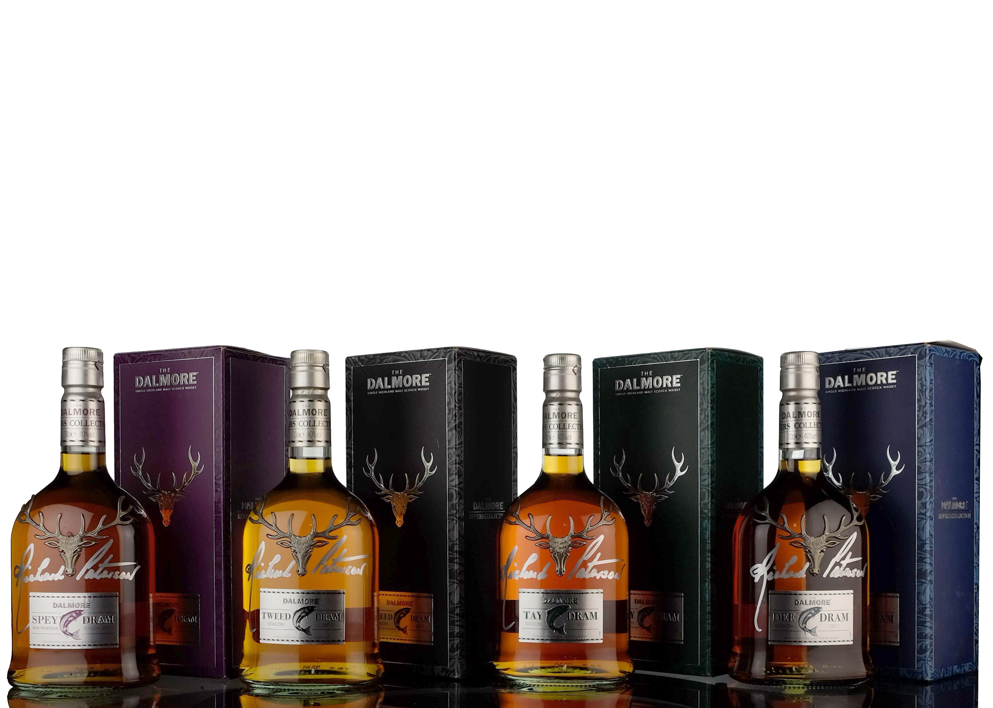 Dalmore River Series - Dee, Spey, Tay and Tweed Drams