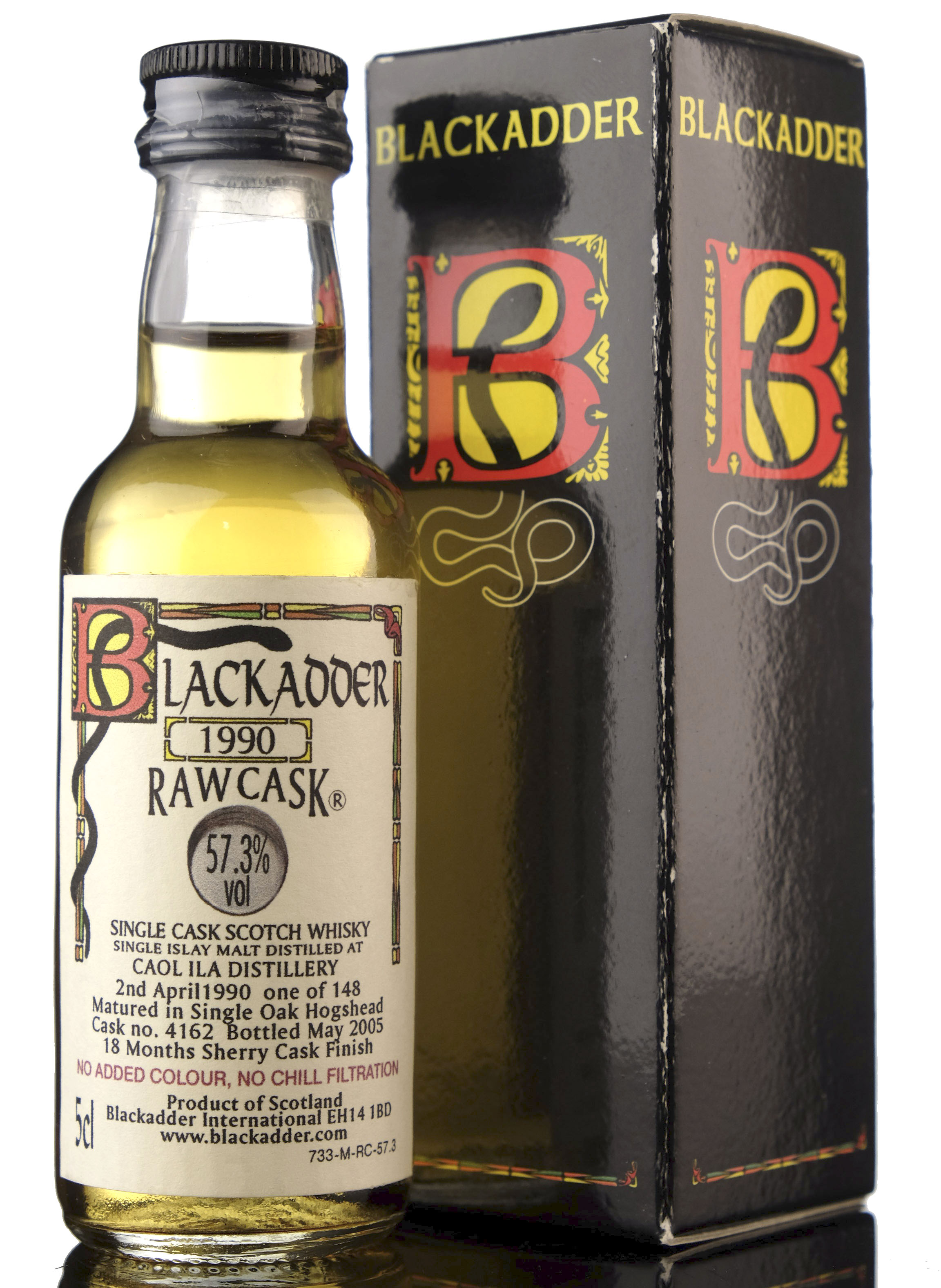 Caol Ila 1990-2005 - Blackadder Raw Cask Miniature
