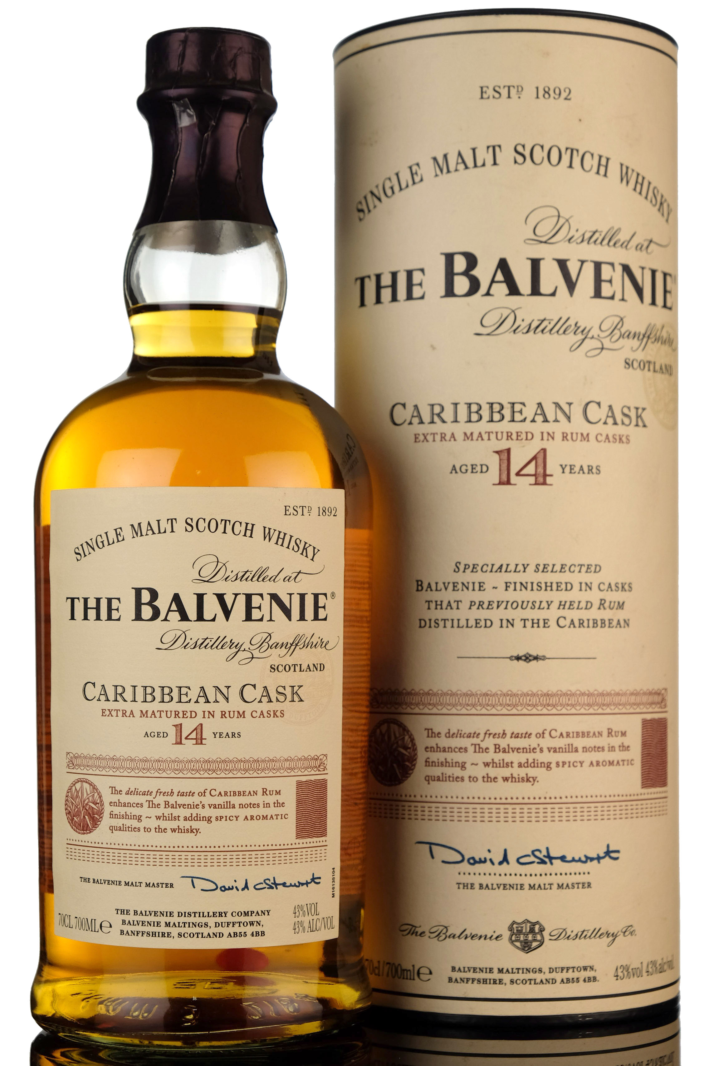 Balvenie 14 Year Old - Caribbean Cask