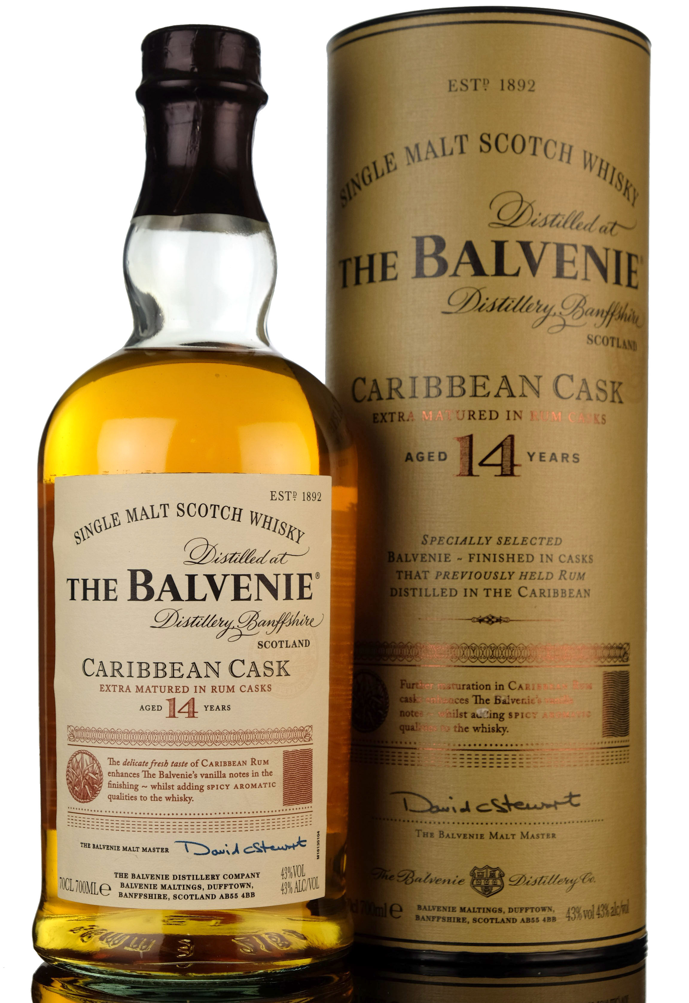 Balvenie 14 Year Old - Caribbean Cask