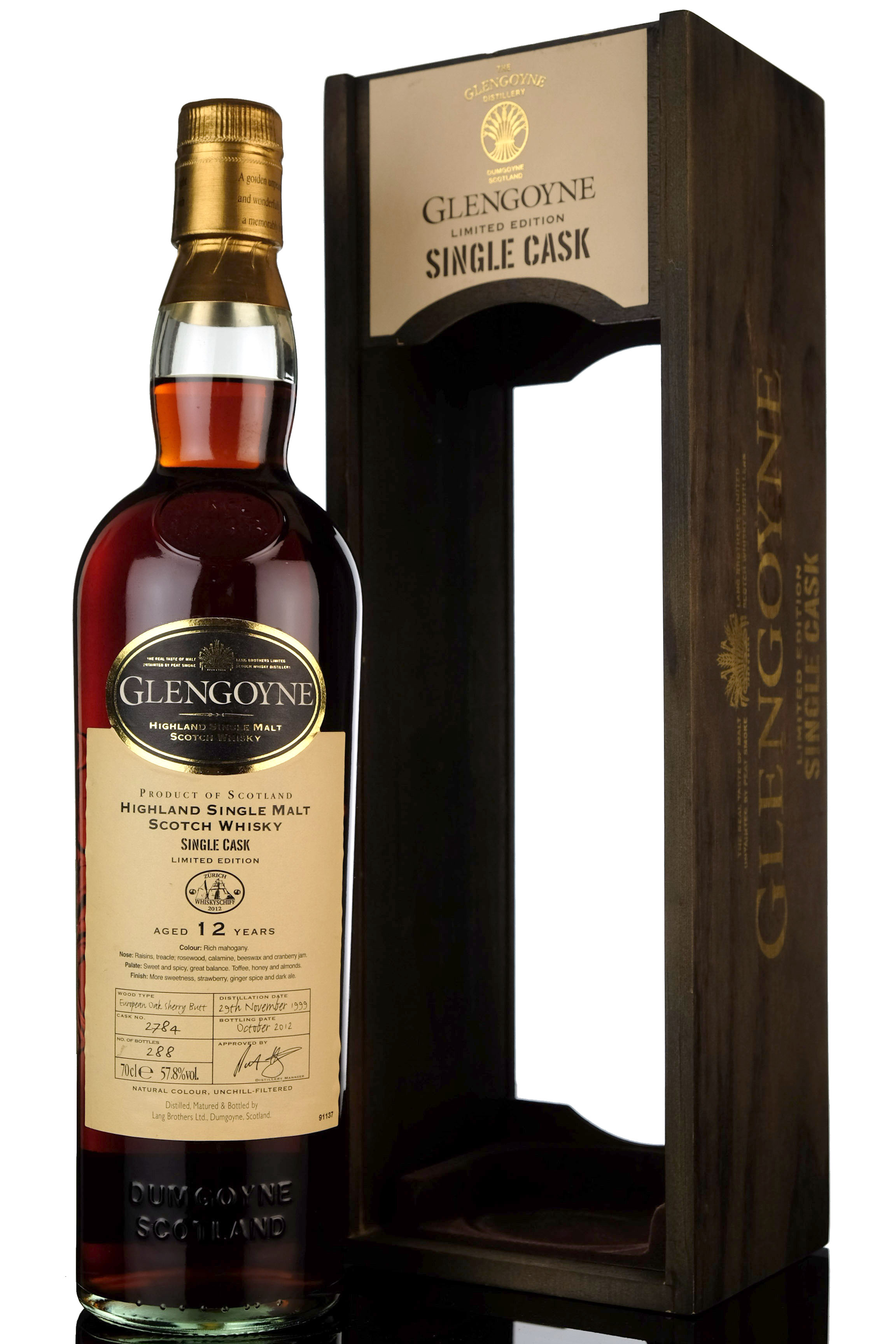 Glengoyne 1999-2012 - 12 Year Old - Single Cask 2784