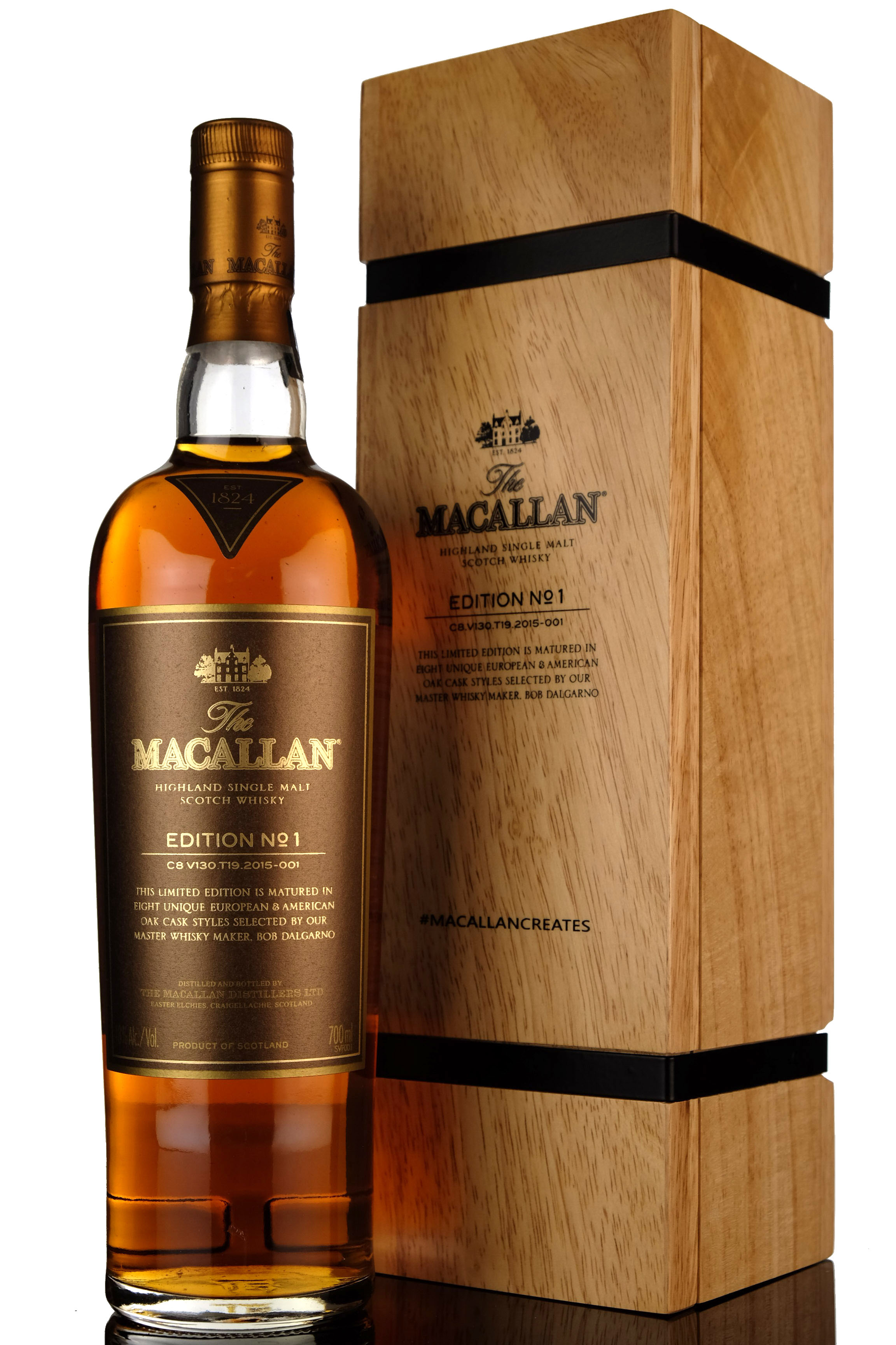 Macallan Edition No1 - Wooden Box Series