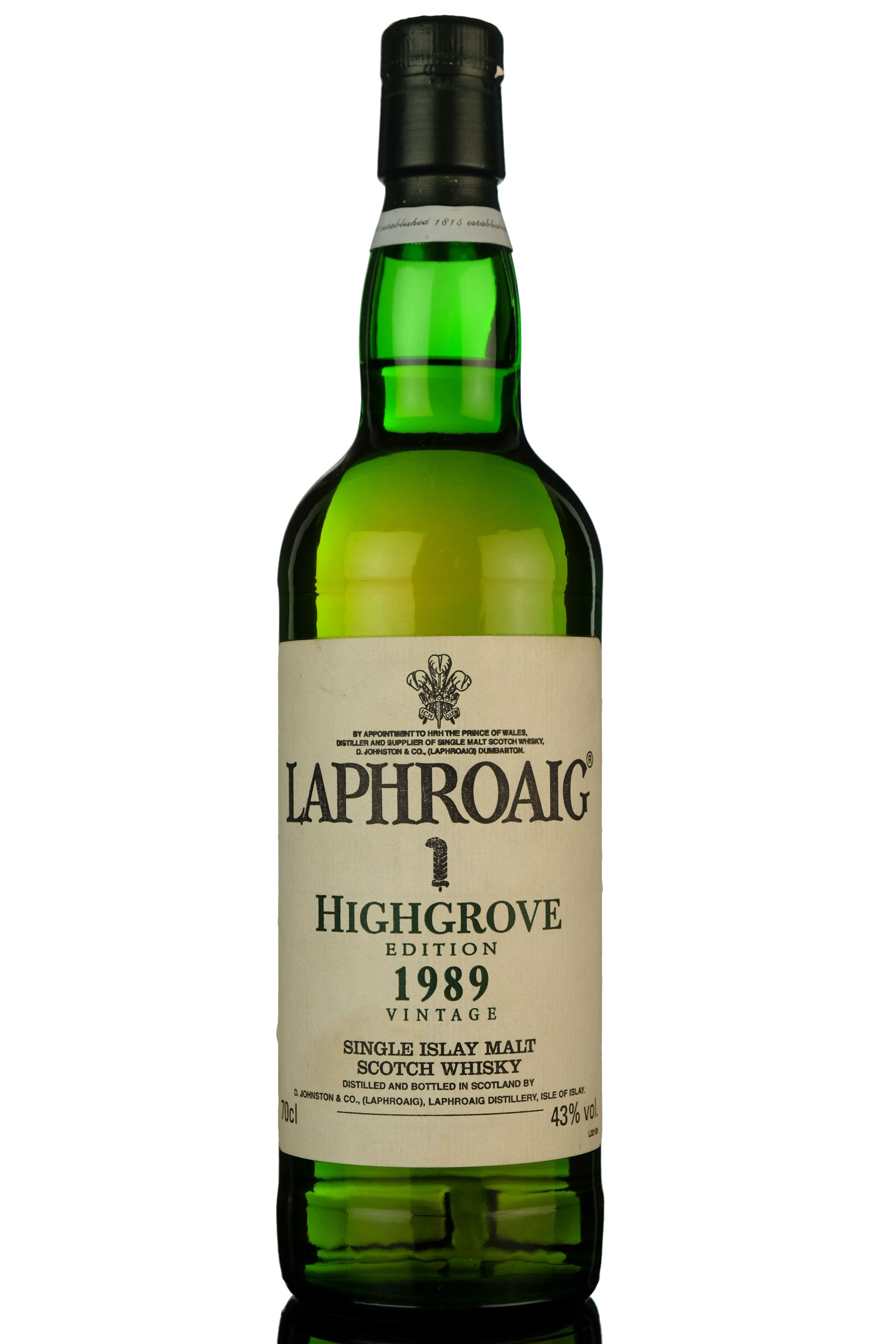 Laphroaig 1989 - Highgrove - 1st Edition