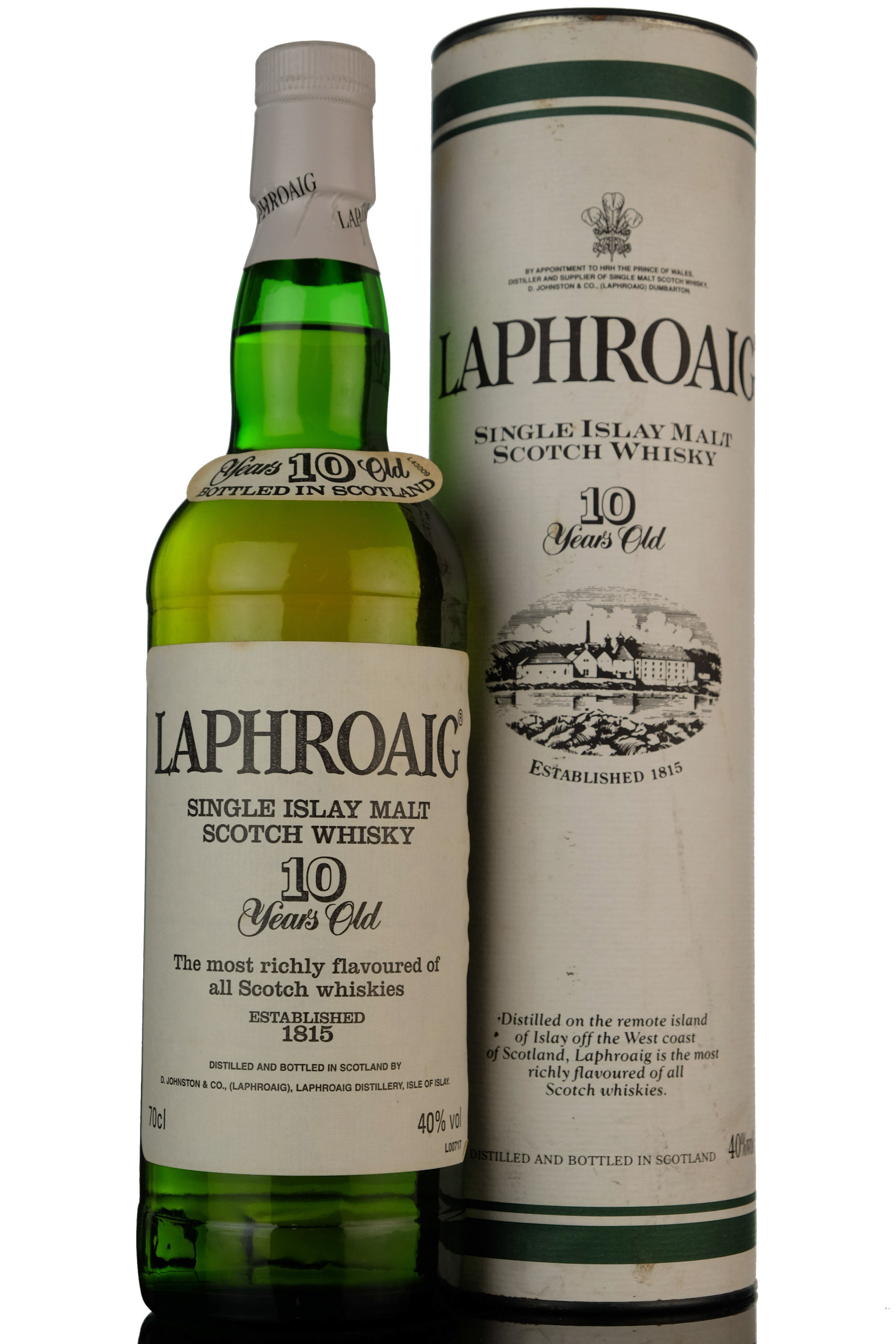 Laphroaig 10 Year Old - Circa 2000