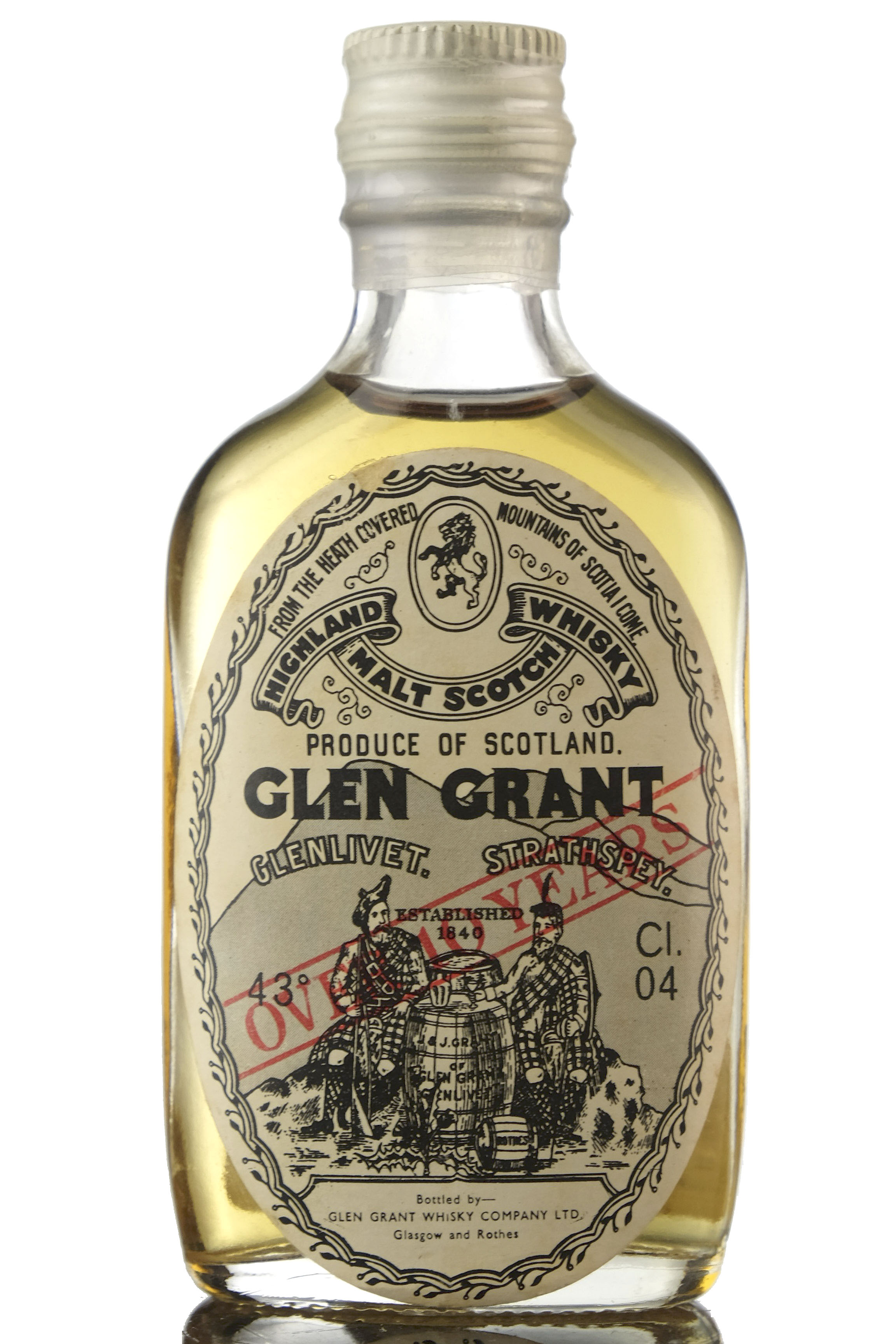 Glen Grant 10 Year Old Miniature
