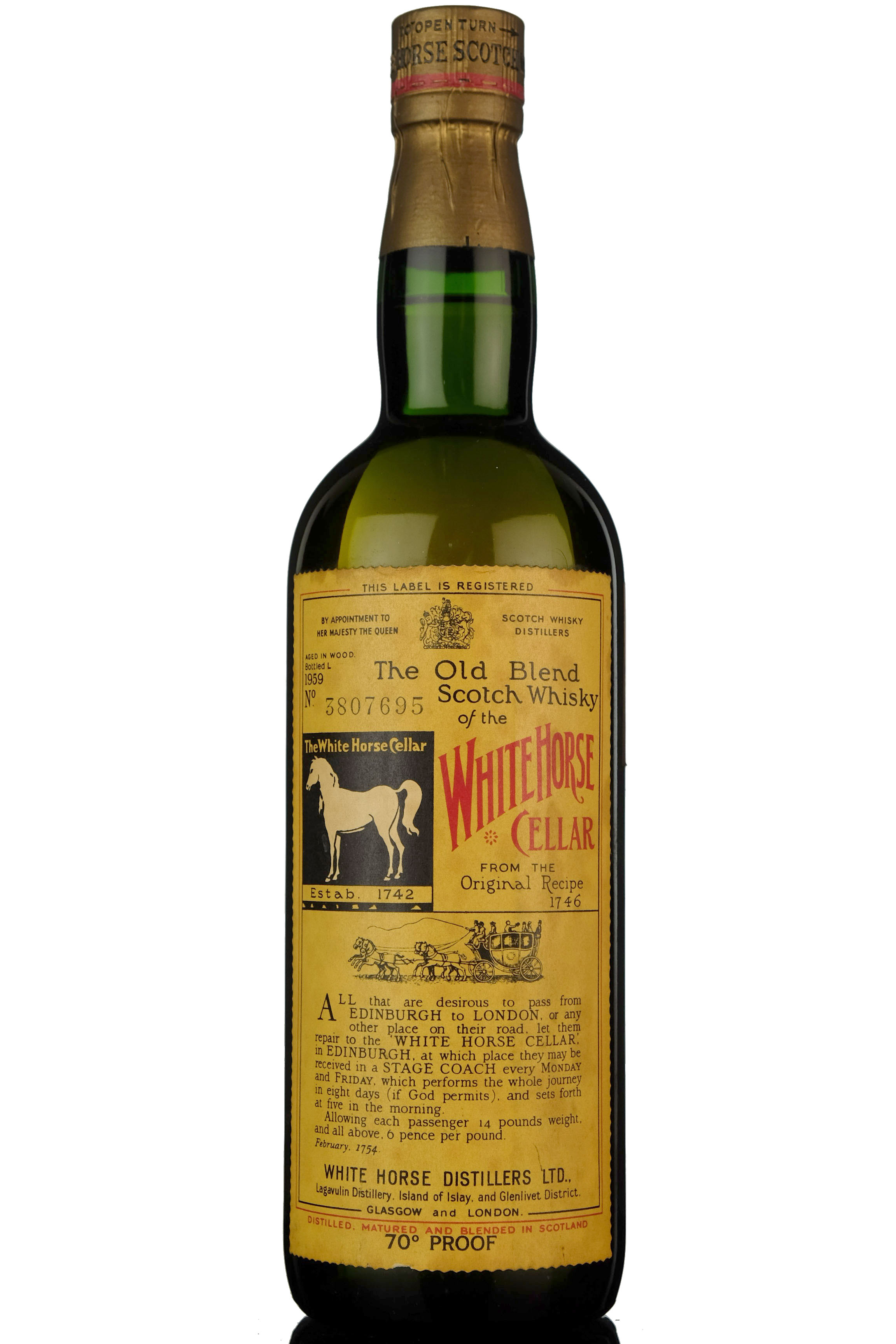 White Horse - Bottled 1959