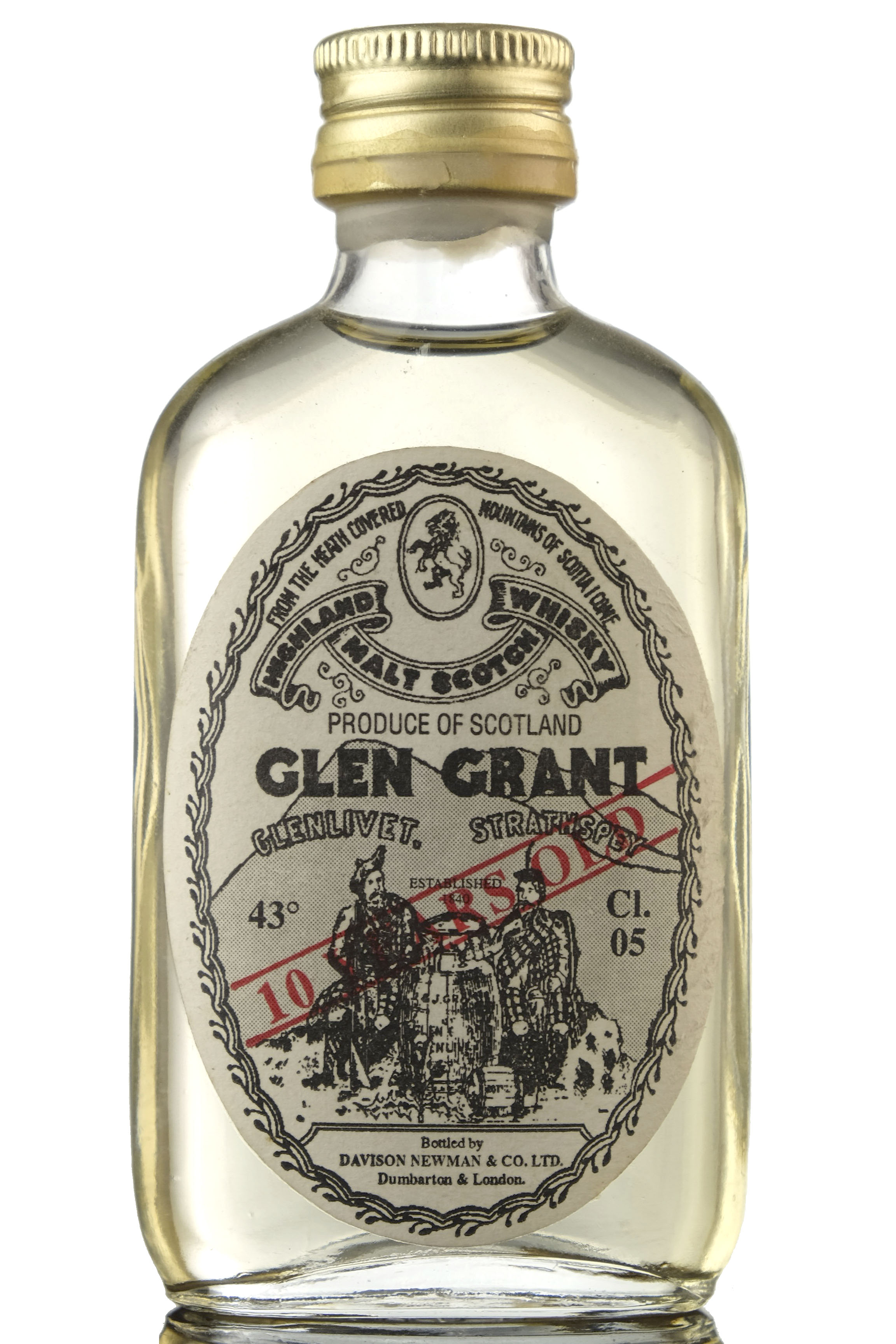 Glen Grant 10 Year Old Miniature