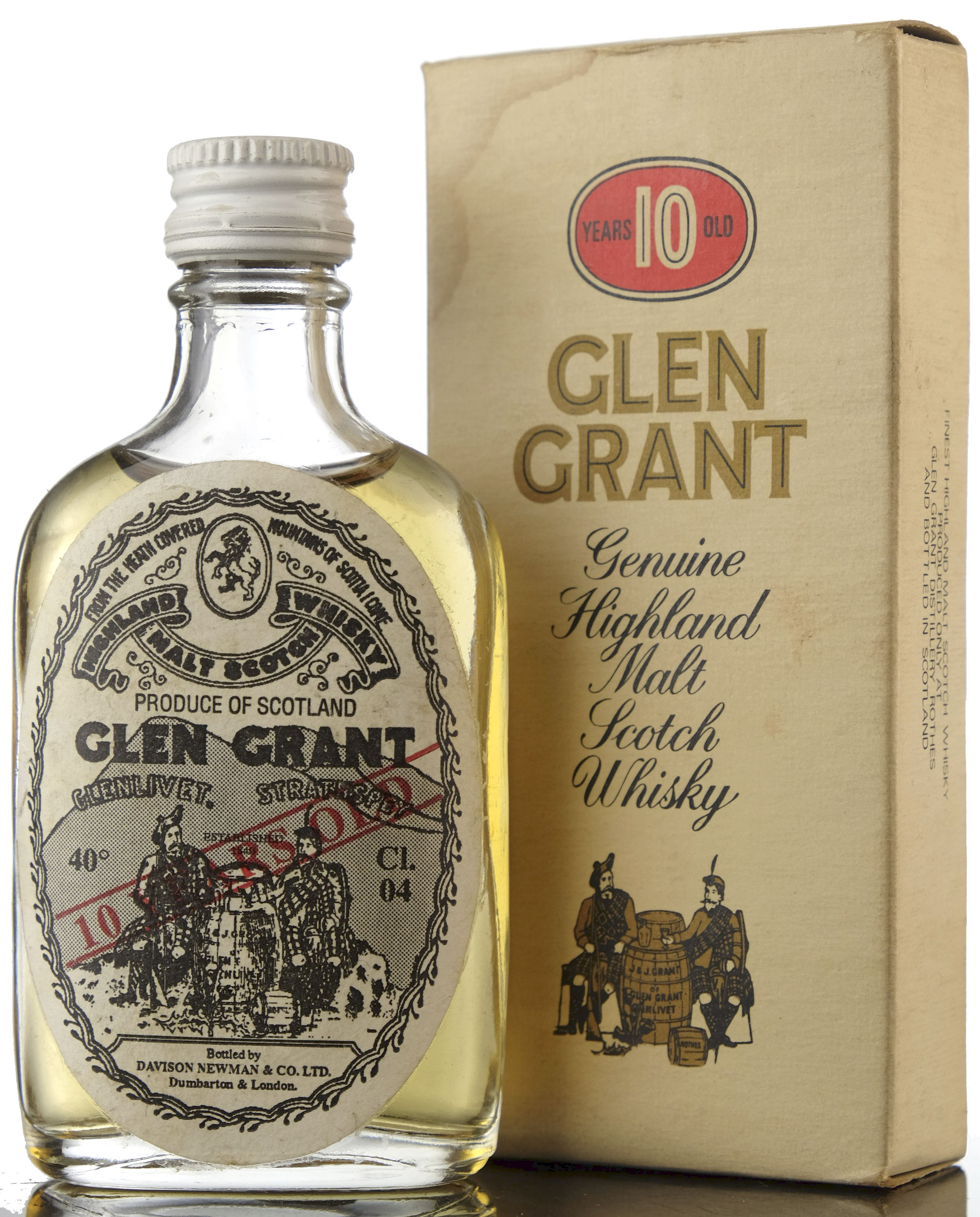 Glen Grant 10 Year Old Miniature