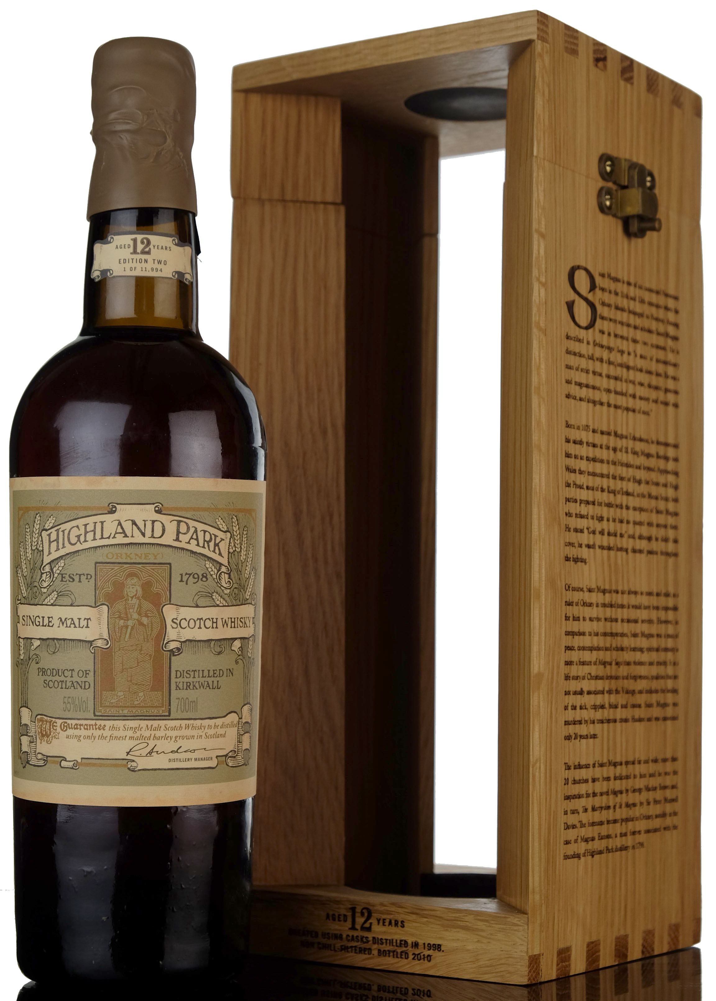 Highland Park 12 Year Old - St Magnus - Second Edition
