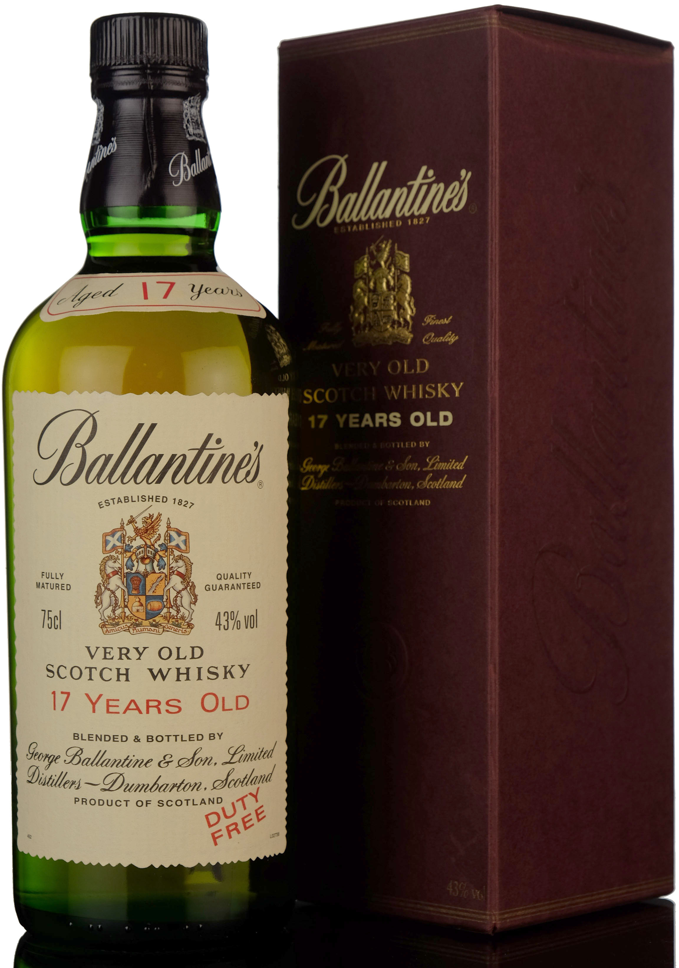 Ballantines 17 Year Old - 1980s
