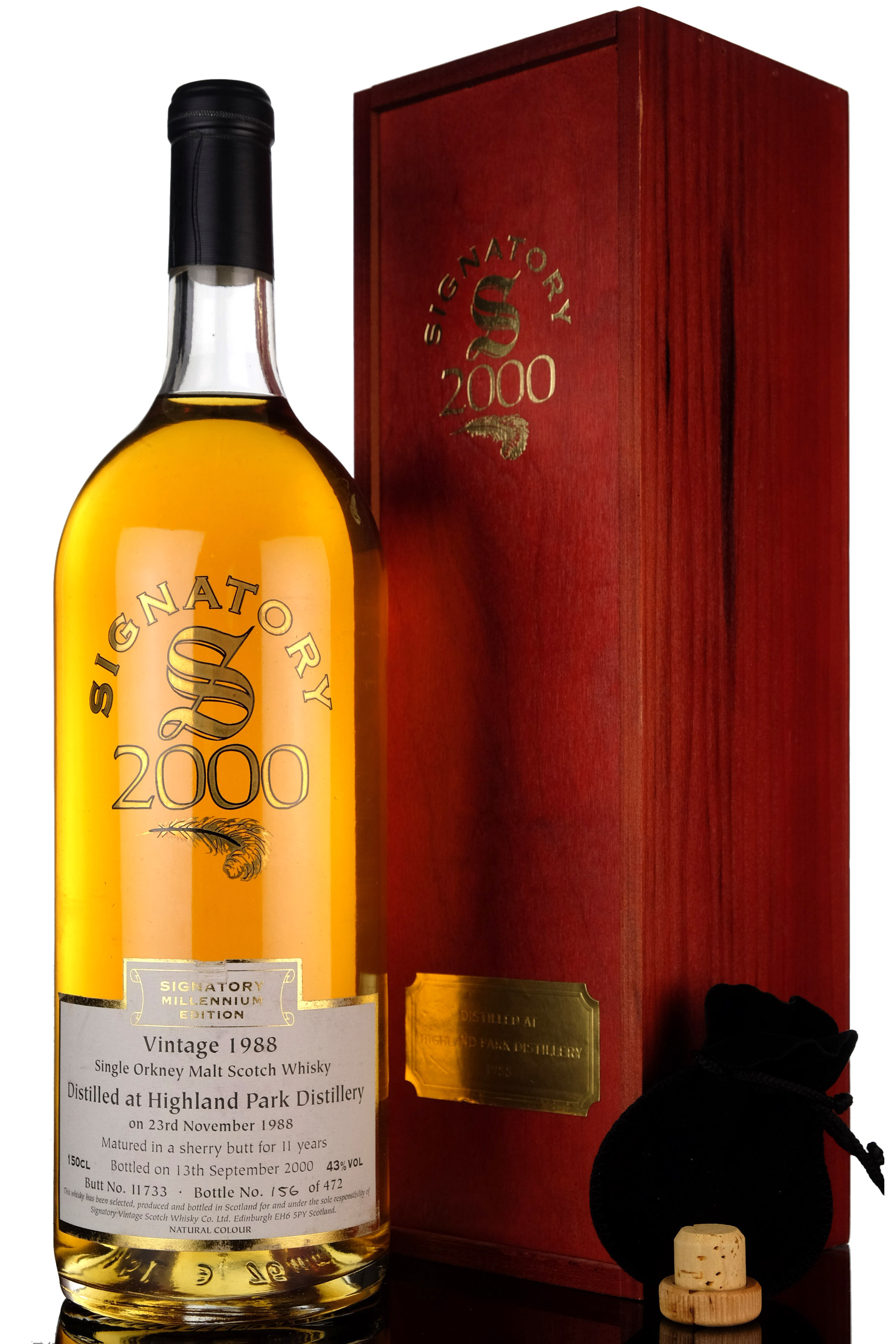 Highland Park 1988 - 2000 11 Signatory Vintage 15 Litre