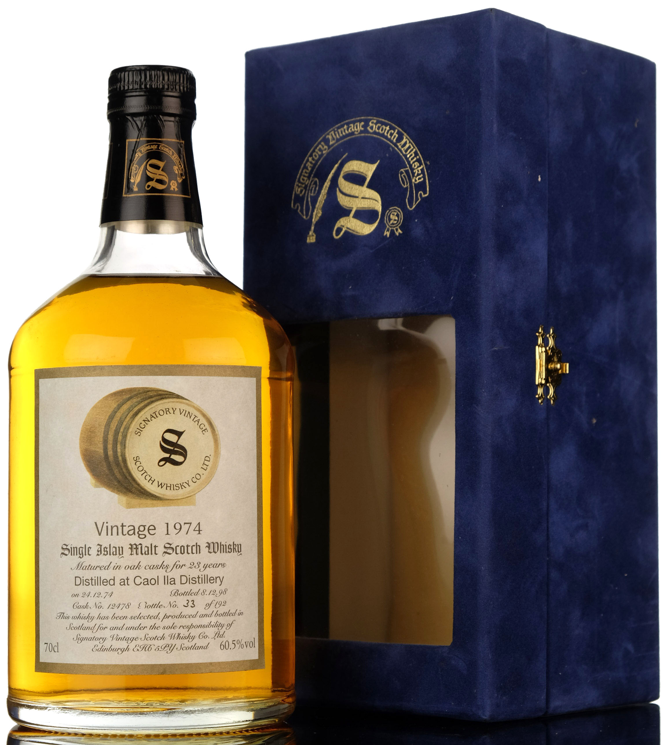 Caol Ila 1974 - 1998 23 Signatory Vintage