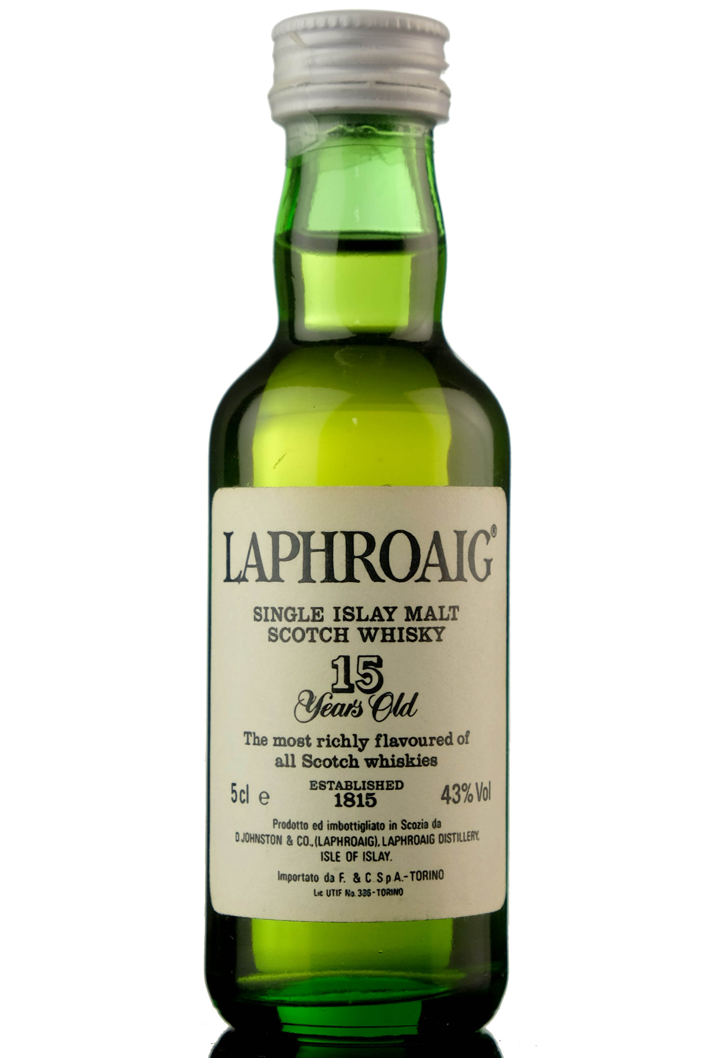 Laphroaig 15 Year Old Miniature