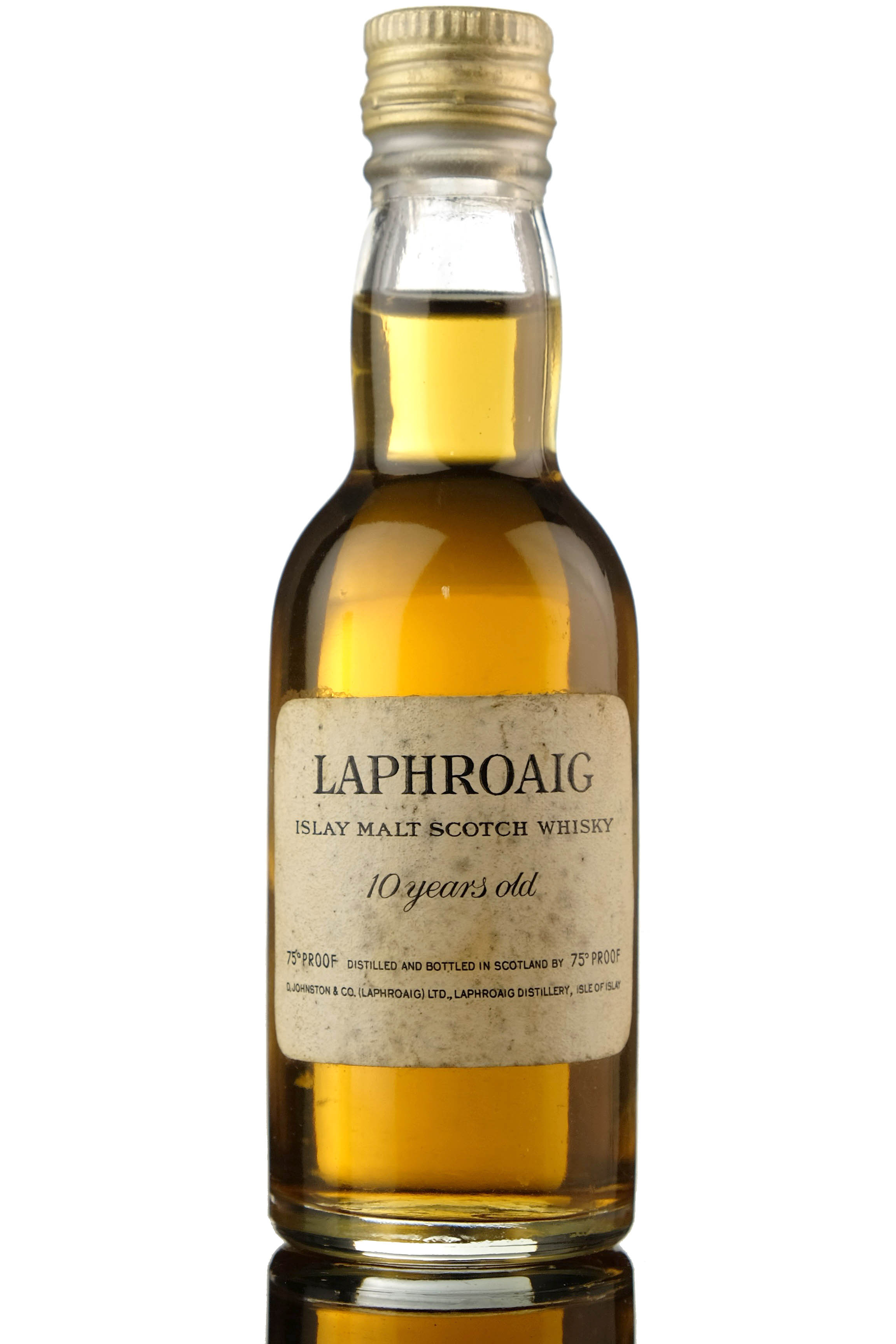 Laphroaig 10 Year Old - 75 Proof Miniature