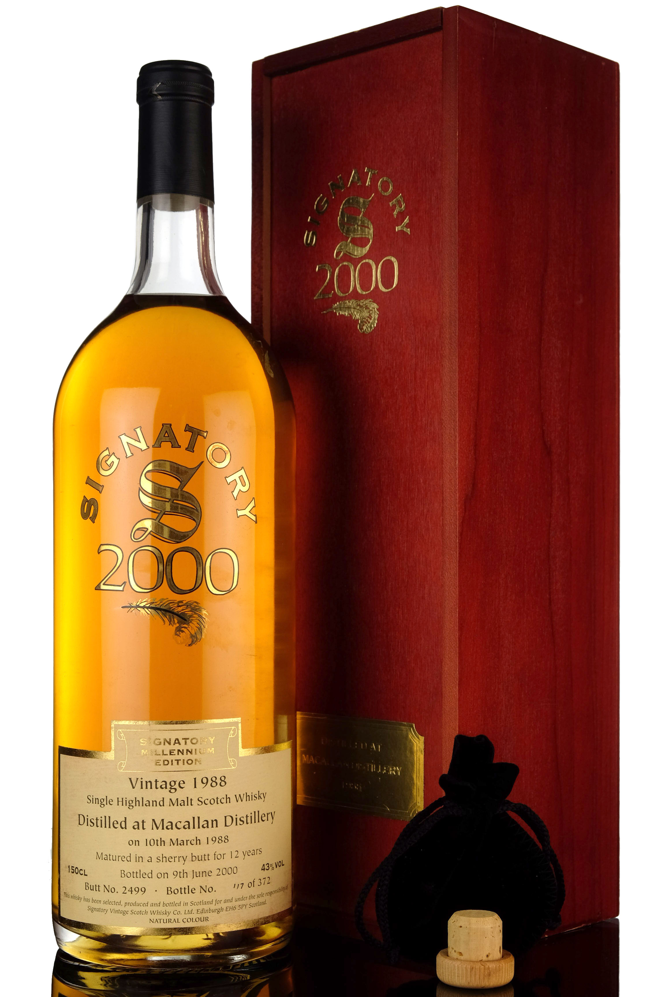 Macallan 1988 - 2000 12 Signatory Vintage 15 Litre