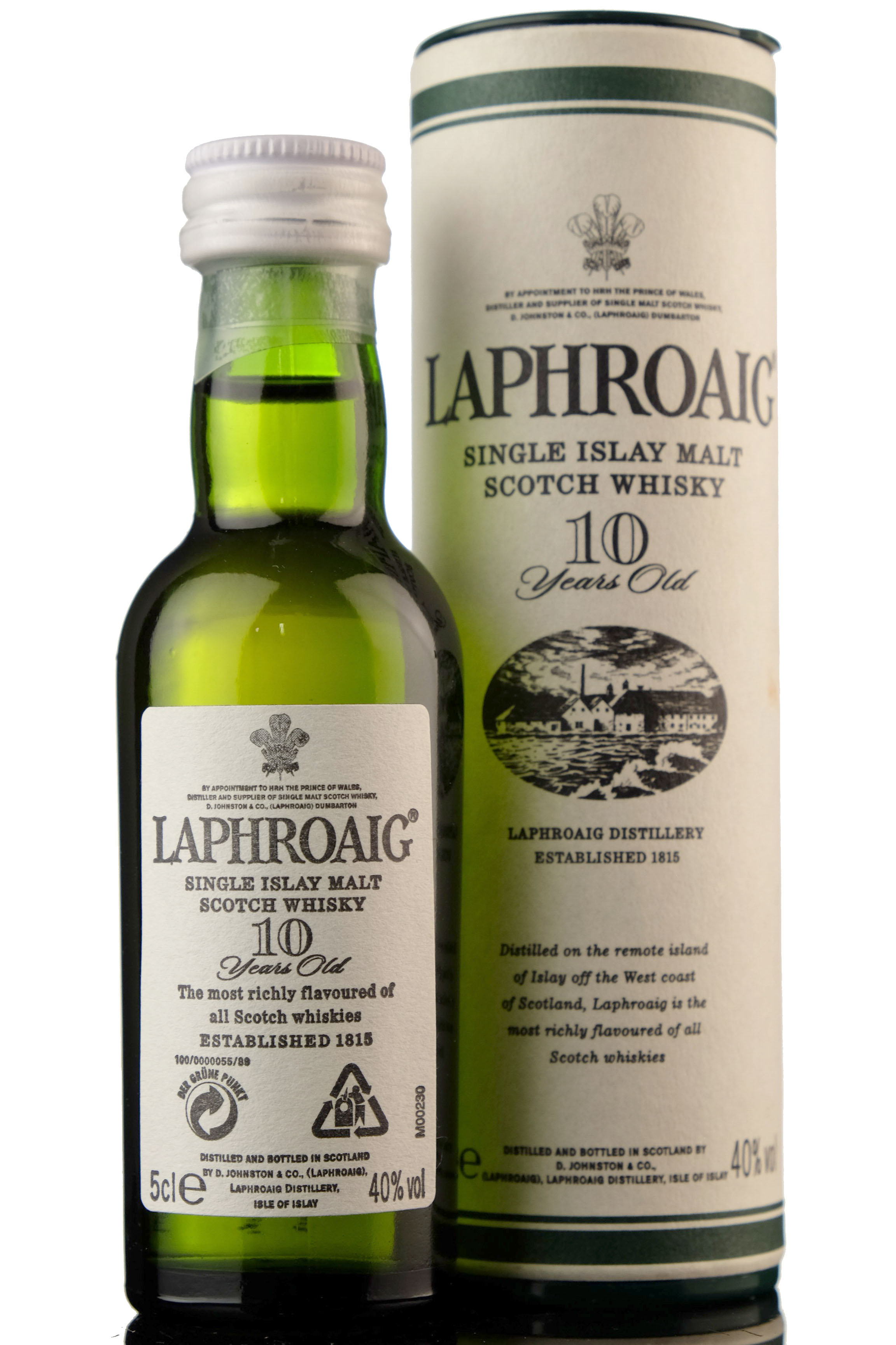 Laphroaig 10 Year Old Miniature