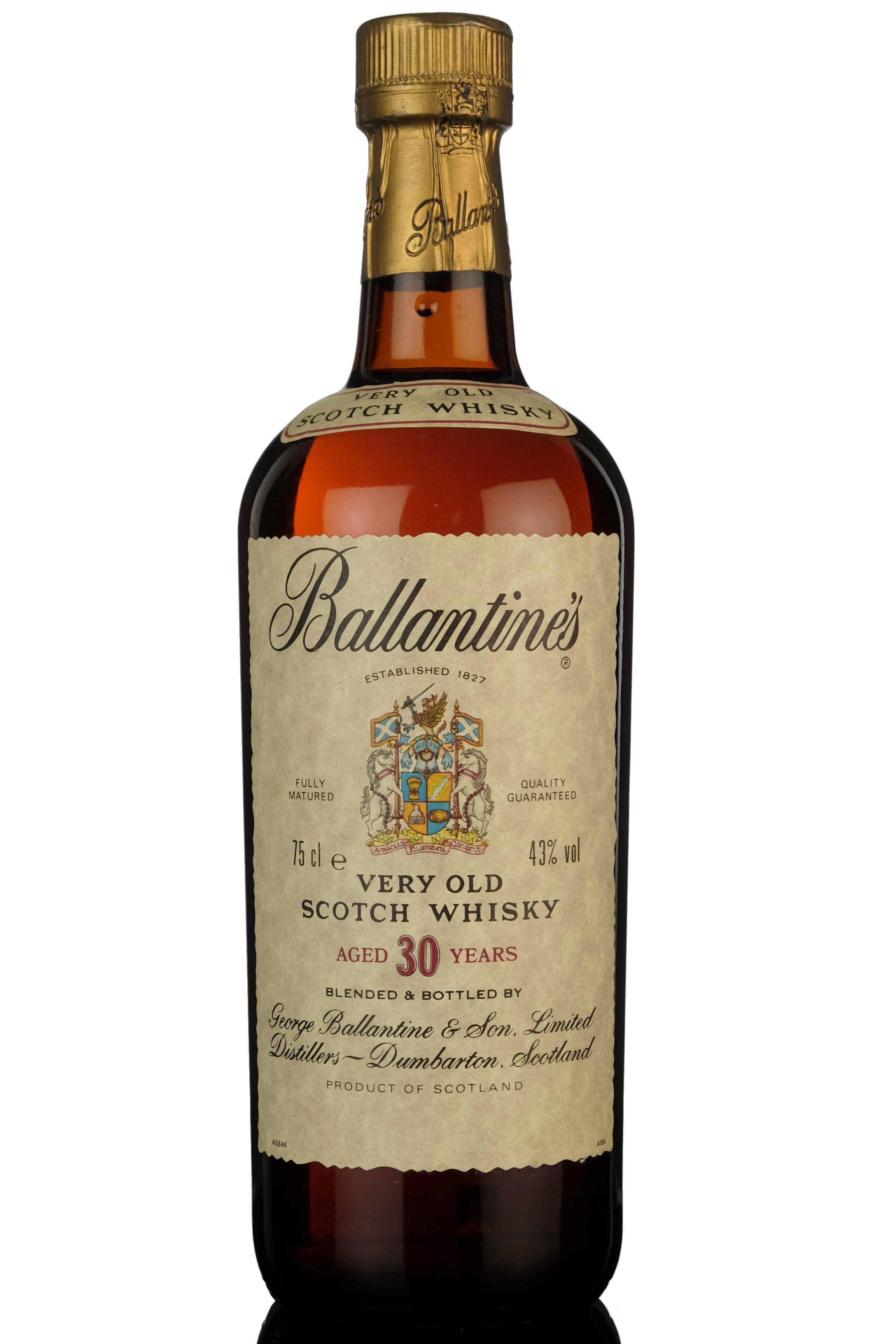 Ballantines 30 Year Old - 1980s