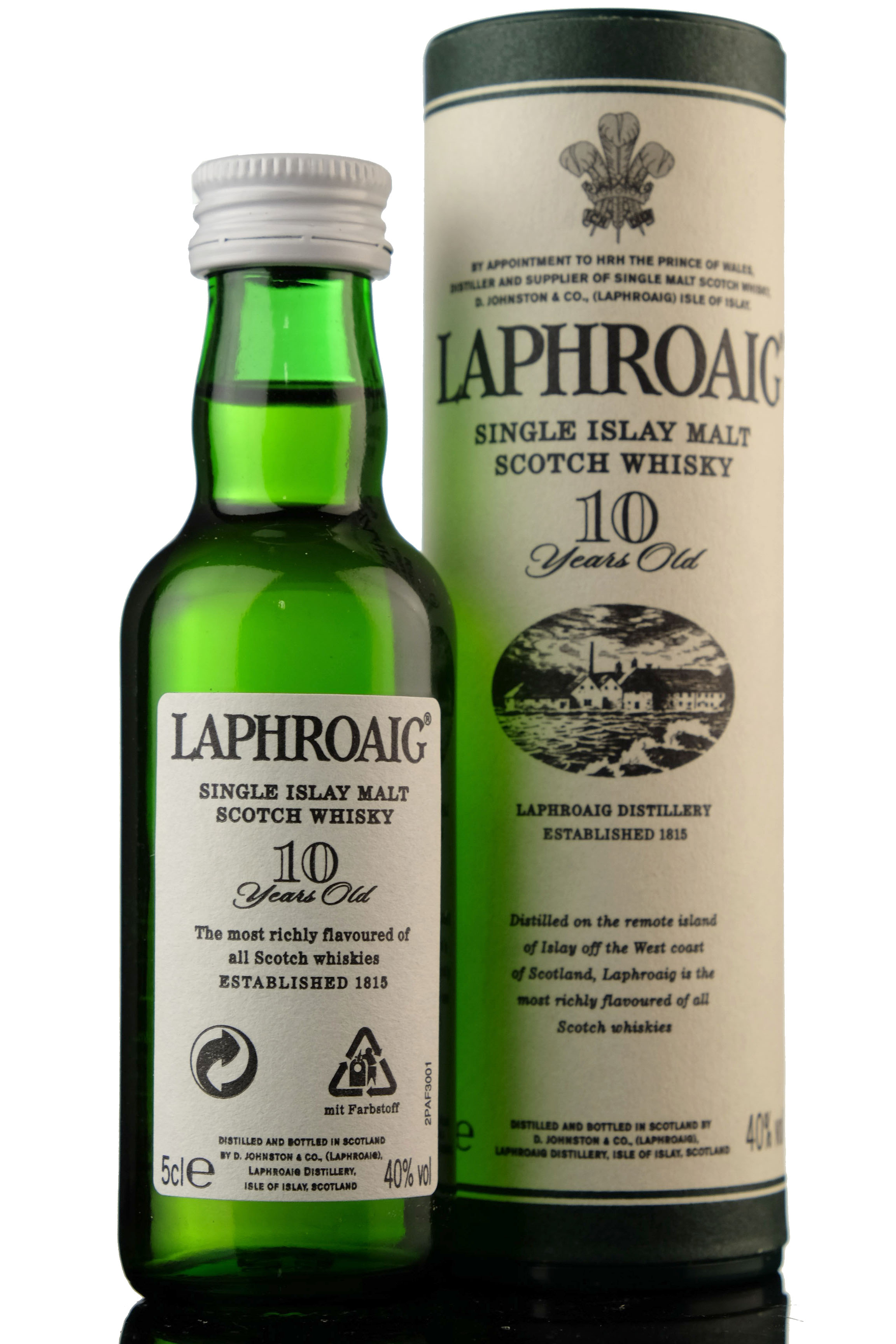 Laphroaig 10 Year Old Miniature