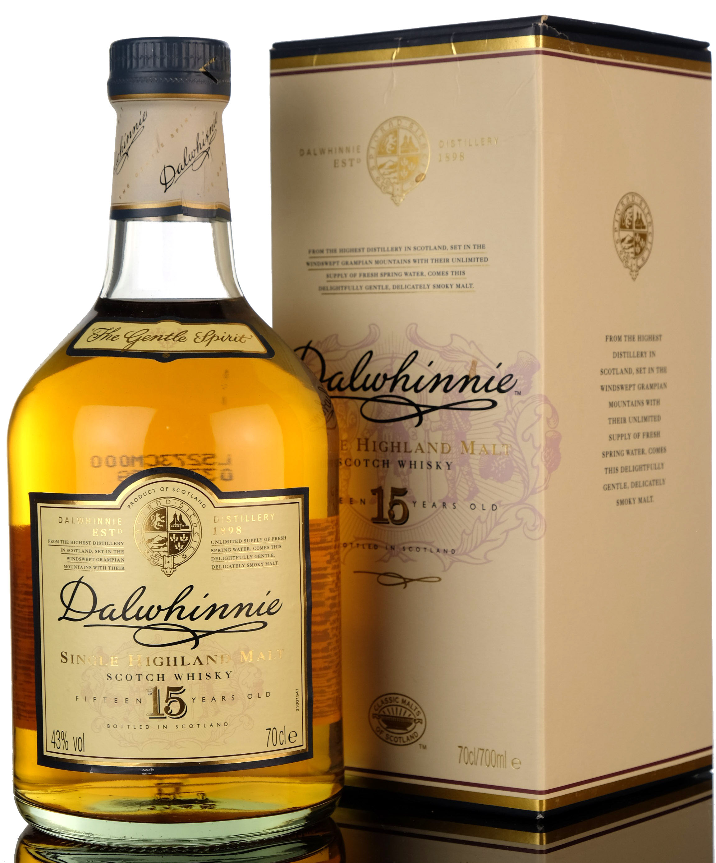 Dalwhinnie 15 Year Old - Early 2000s