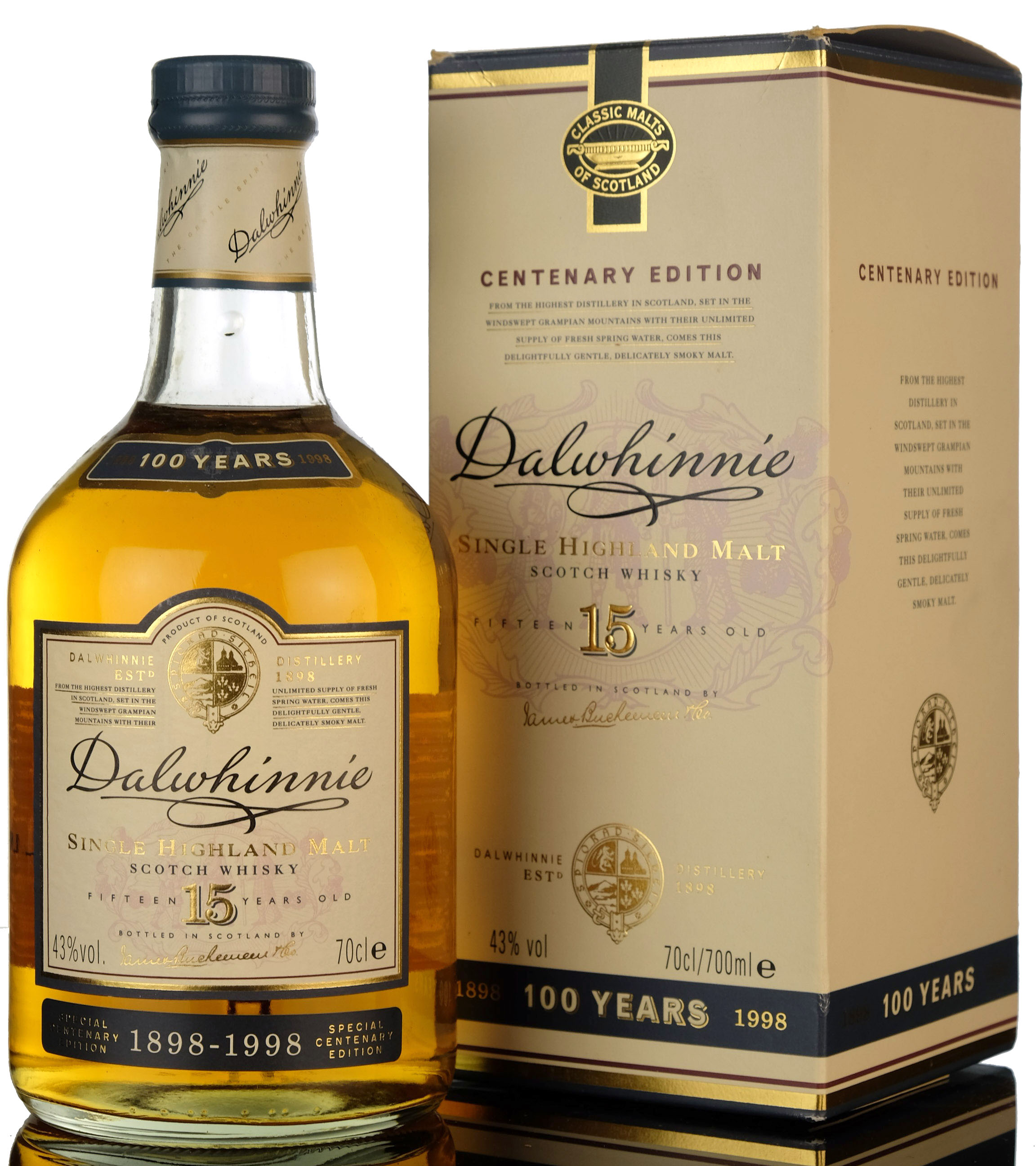 Dalwhinnie 15 Year Old - Centenary