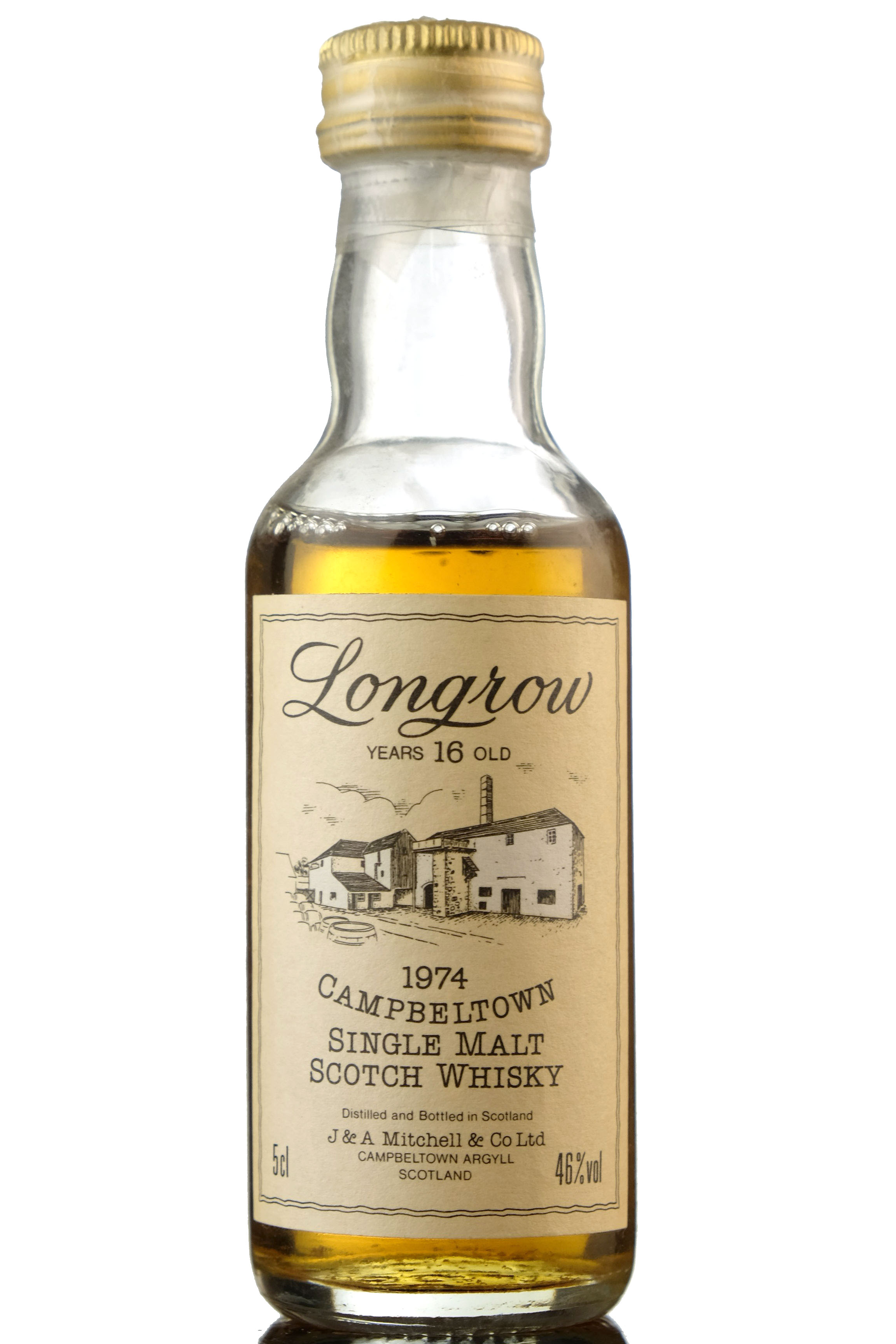 Longrow 1974 - 16 Year Old Miniature