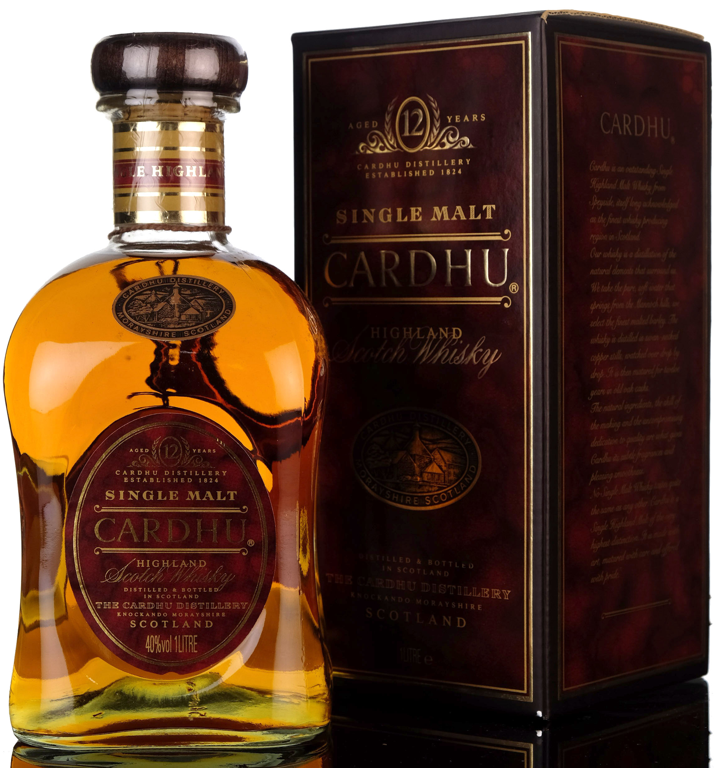 Cardhu 12 Year Old - Circa 2000 - 1 Litre
